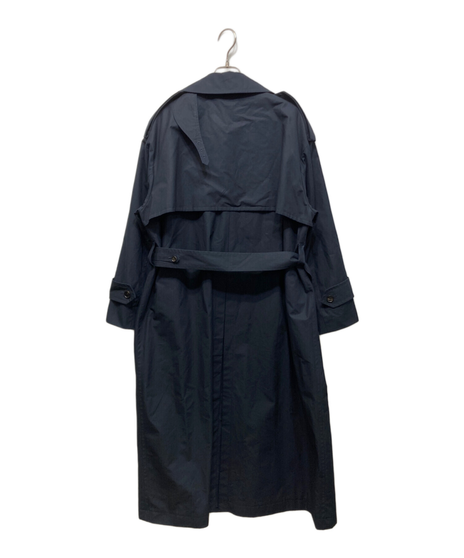 中古・古着通販】DEPAREILLE (デパリエ) トレンチコート ネイビー
