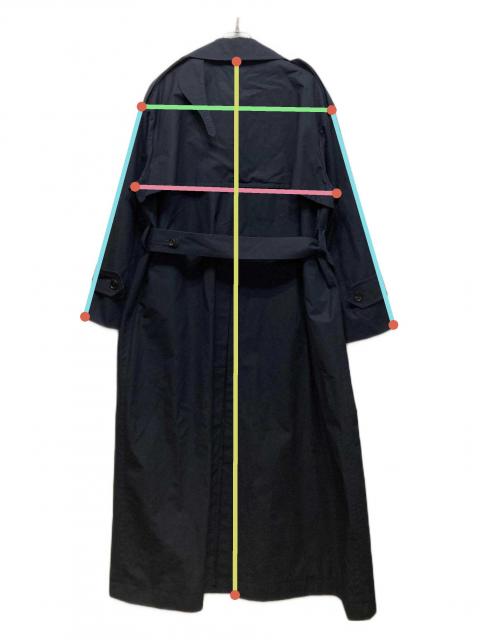 中古・古着通販】DEPAREILLE (デパリエ) トレンチコート ネイビー