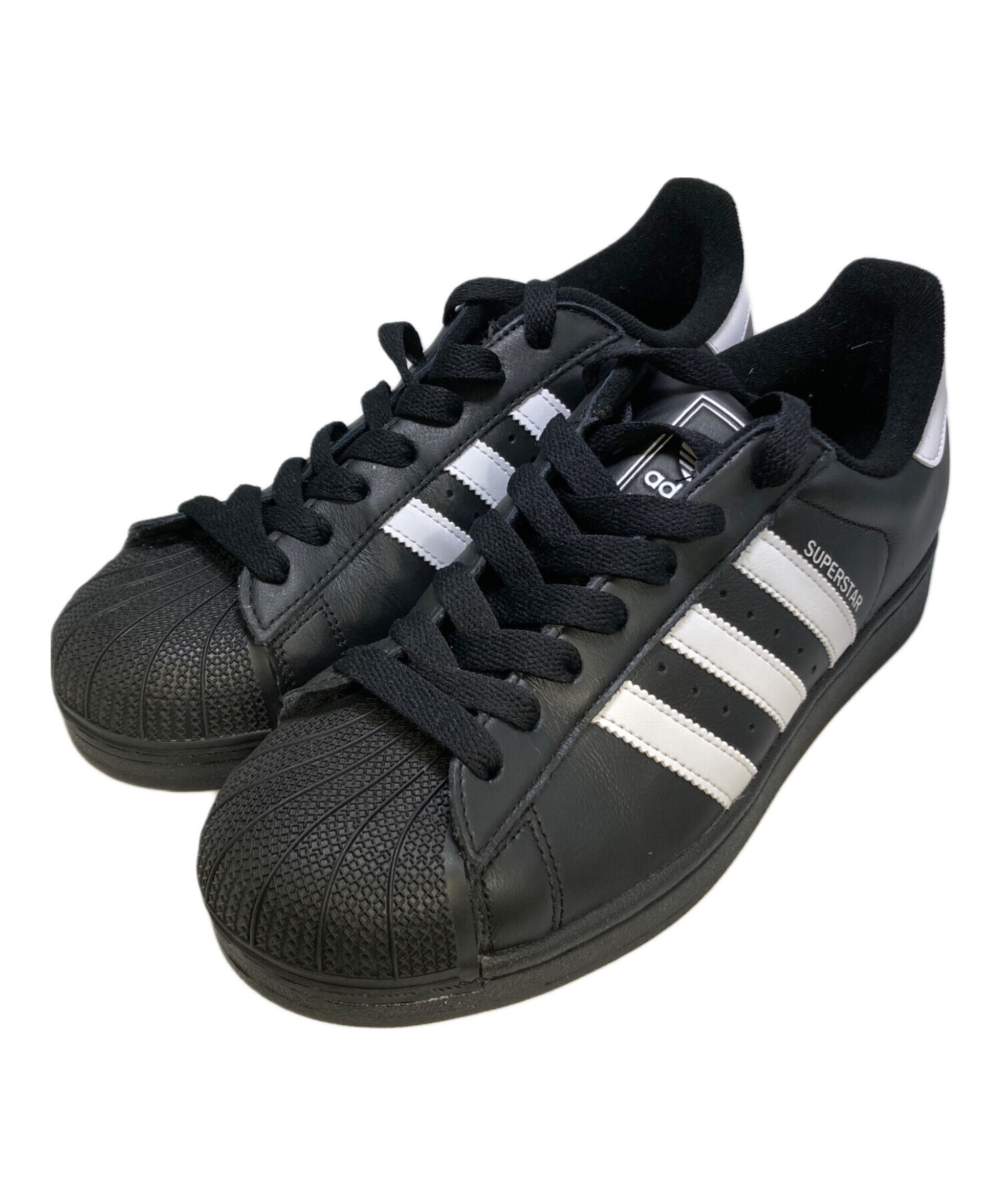 中古・古着通販】adidas (アディダス) スーパースターII ブラック