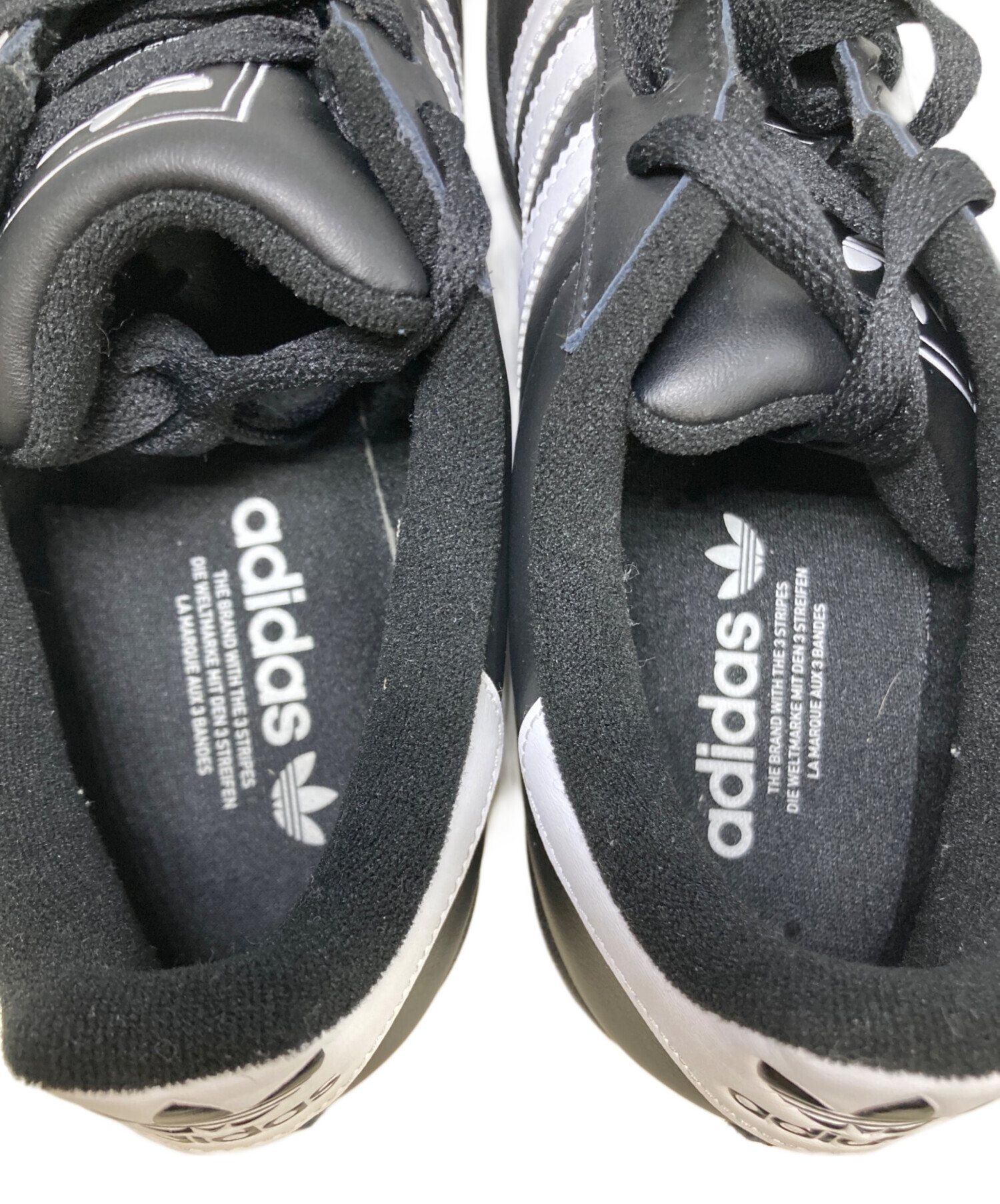 中古・古着通販】adidas (アディダス) スーパースターII ブラック