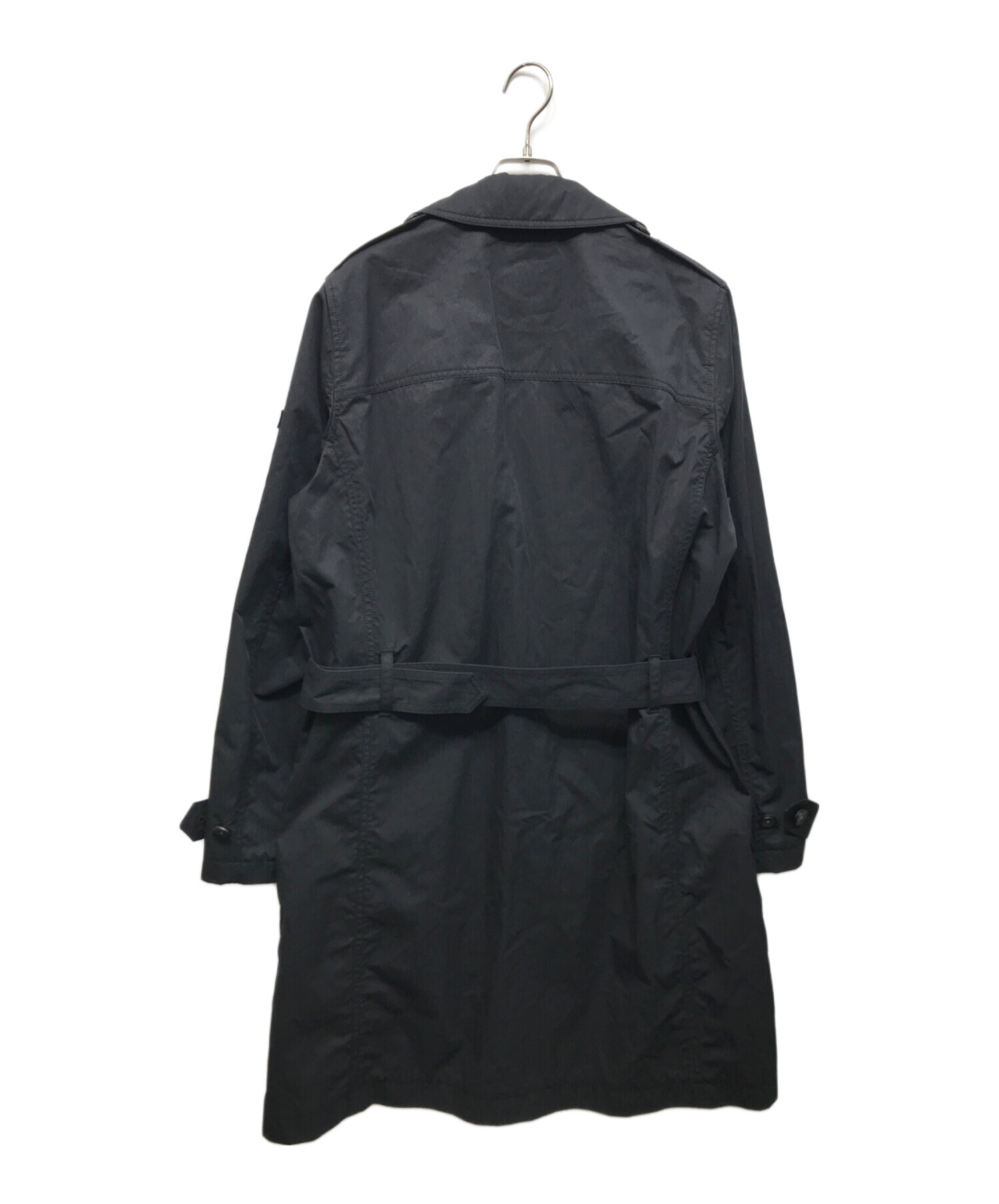 中古・古着通販】TATRAS (タトラス) トレンチコート ブラック サイズ:4