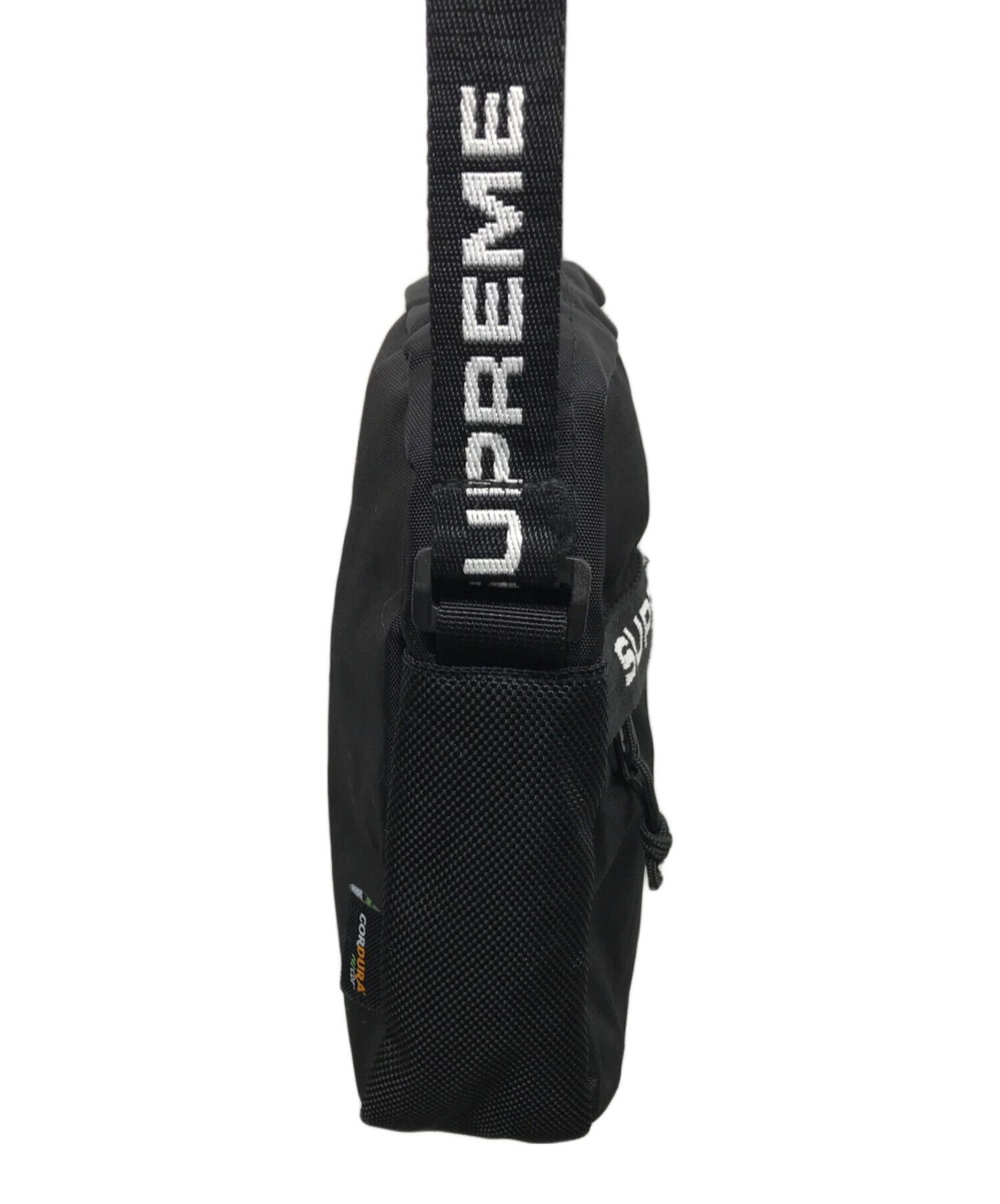 未使用品 Supreme Shoulder Bag Black X-Pac 中古・古着通販】Supreme (シュプリーム) ショルダーバッグ ブラック