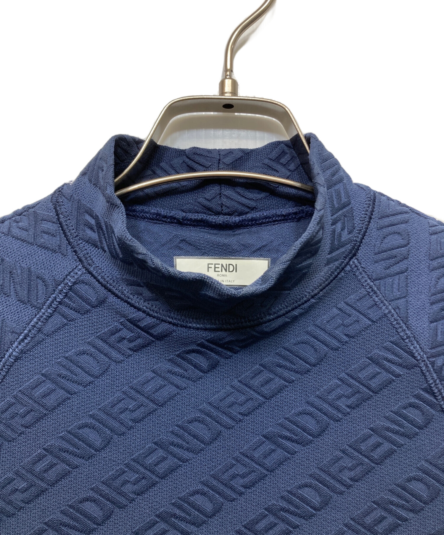 中古・古着通販】FENDI (フェンディ) ジャガードズッカ柄Tシャツ 