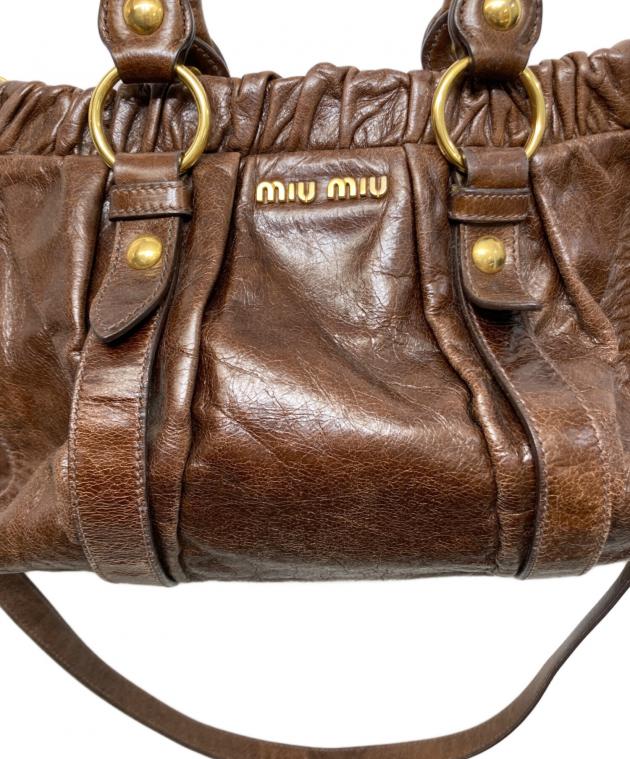 中古・古着通販】MIU MIU (ミュウミュウ) サイドリボン2WAY