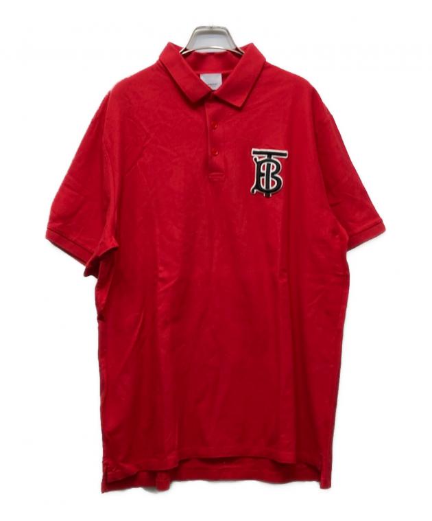 中古・古着通販】BURBERRY (バーバリー) ポロシャツ レッド サイズ:XL