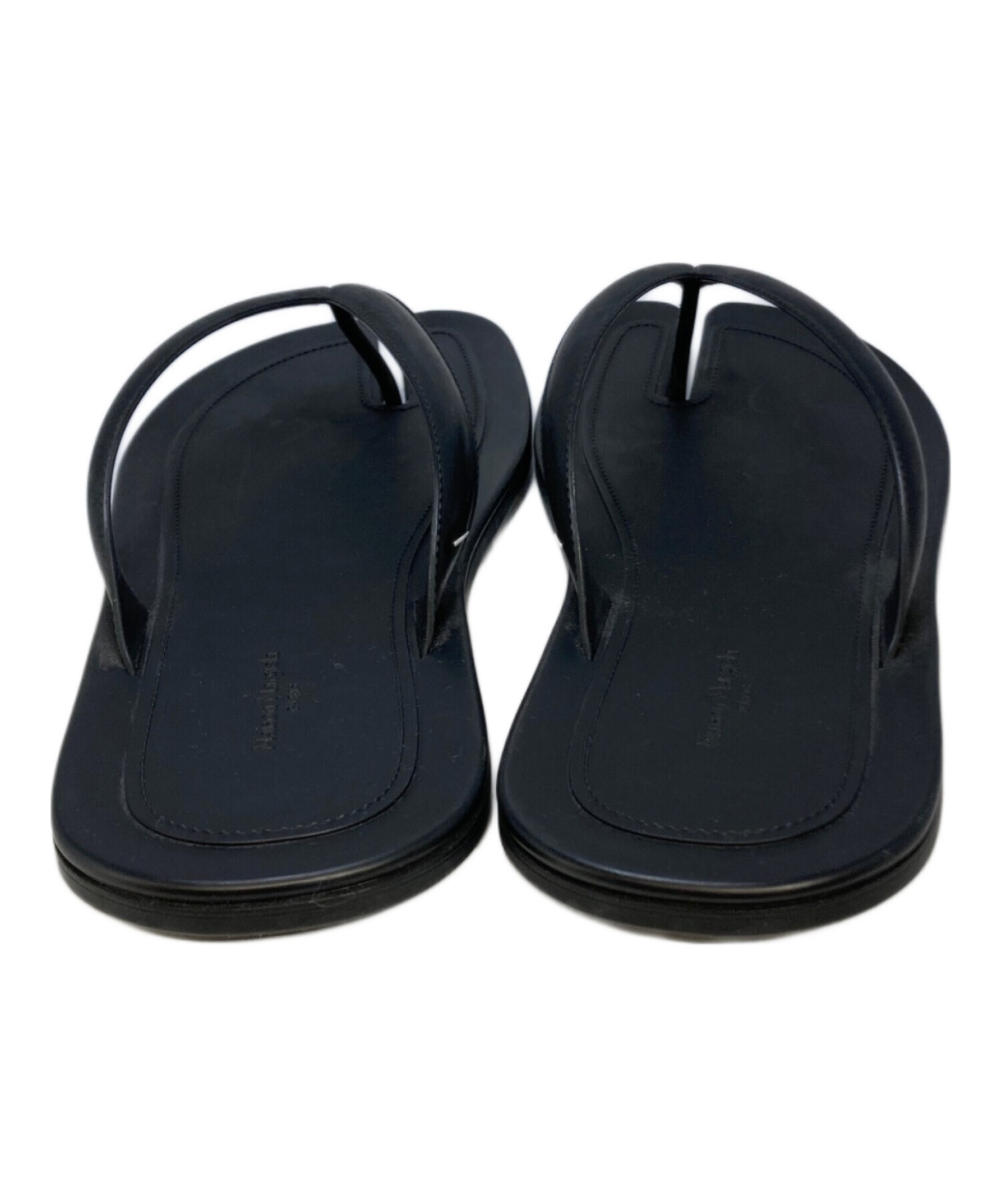 Maison Margiela ブラック トングサンダル ミュール 中古・古着通販】Maison Margiela (メゾンマルジェラ) 足袋 トング