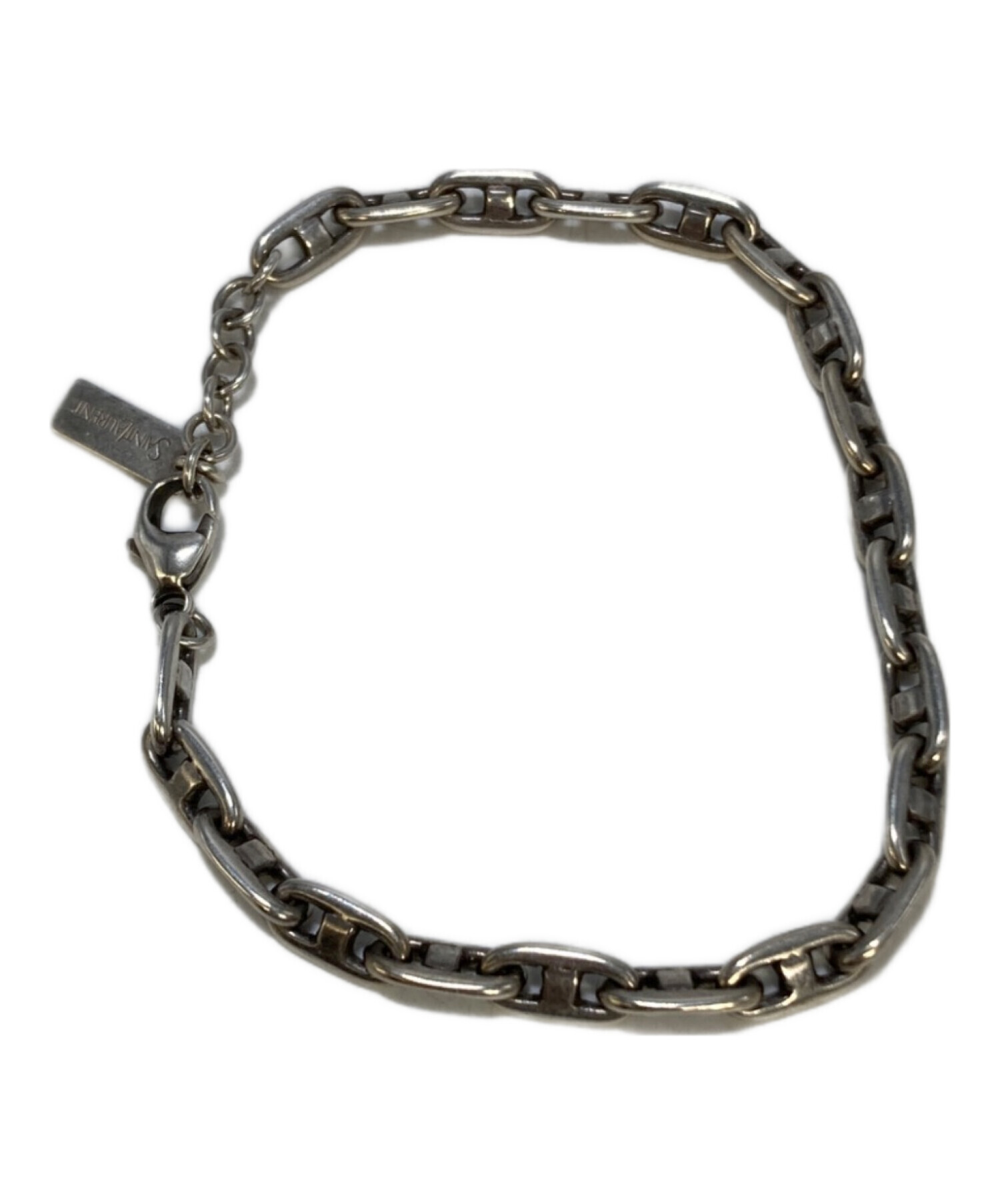 SAINT LAURENT チェーンブレスレット　箱付き　ほぼ未使用品 中古・古着通販】Saint Laurent Paris (サンローランパリ) アンカー