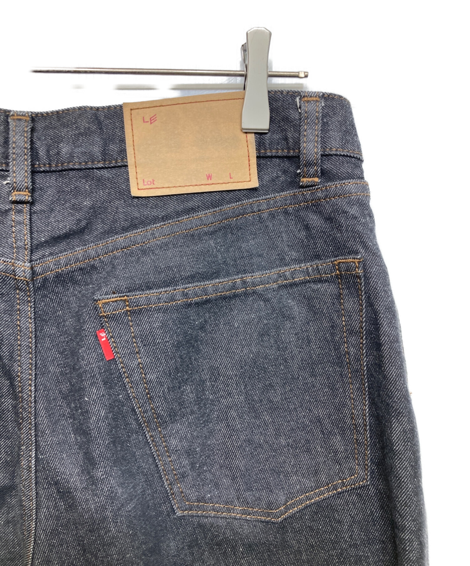 LE エルイー デニムパンツ 36(XL位) インディゴ(デニム) 【古着】【中古】 中古・古着通販】LE (エルイー) デニムパンツ インディゴ サイズ:33
