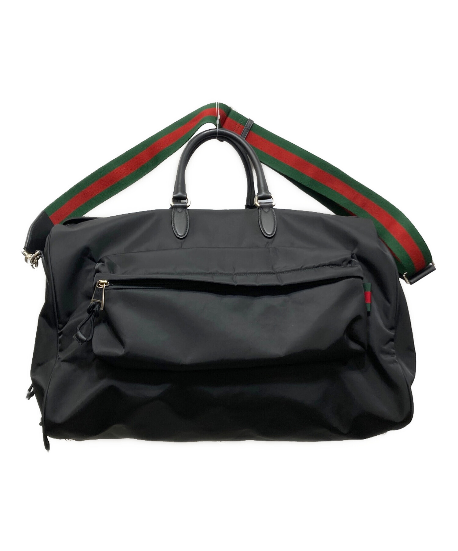 中古・古着通販】GUCCI (グッチ) 2WAYボストンバッグ ブラック