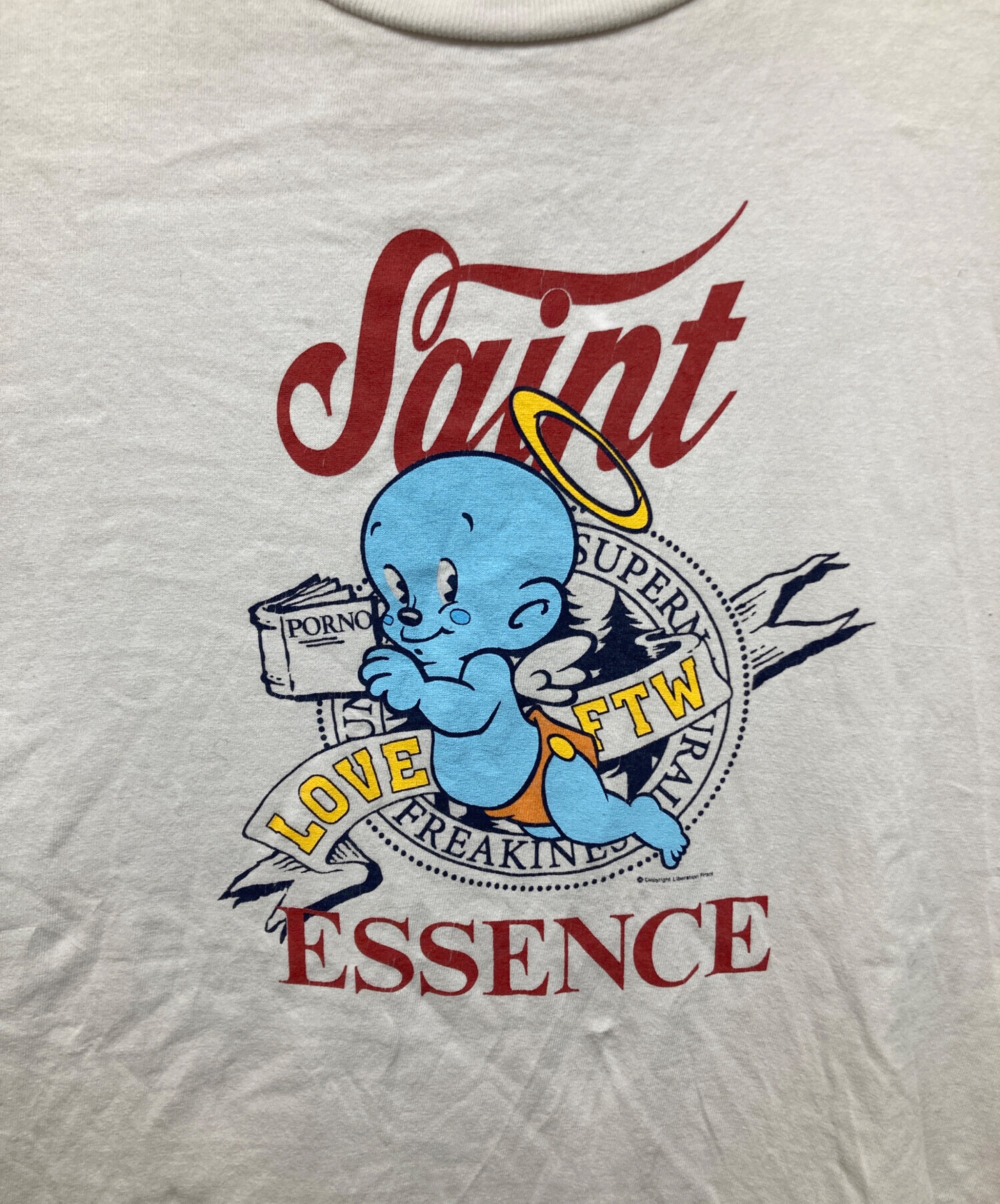 セントマイケル Tシャツ BABY MICHAEL SS TEE　L 中古・古着通販】SAINT MICHAEL (セントマイケル) BABY MICHAEL SS TEE