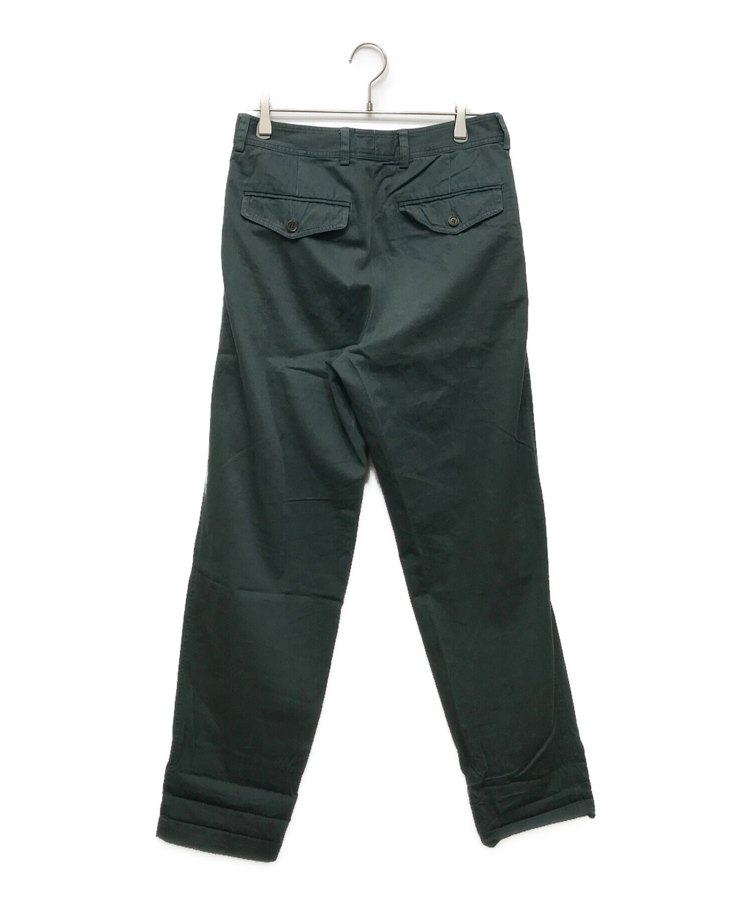 DRIES VAN NOTEN ドリスヴァンノッテン コットン パンツ　ワイド 中古・古着通販】DRIES VAN NOTEN (ドリスヴァンノッテン) コットン