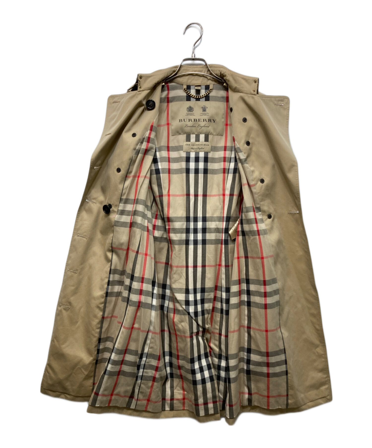 中古・古着通販】BURBERRY (バーバリー) トレンチコート ブラウン