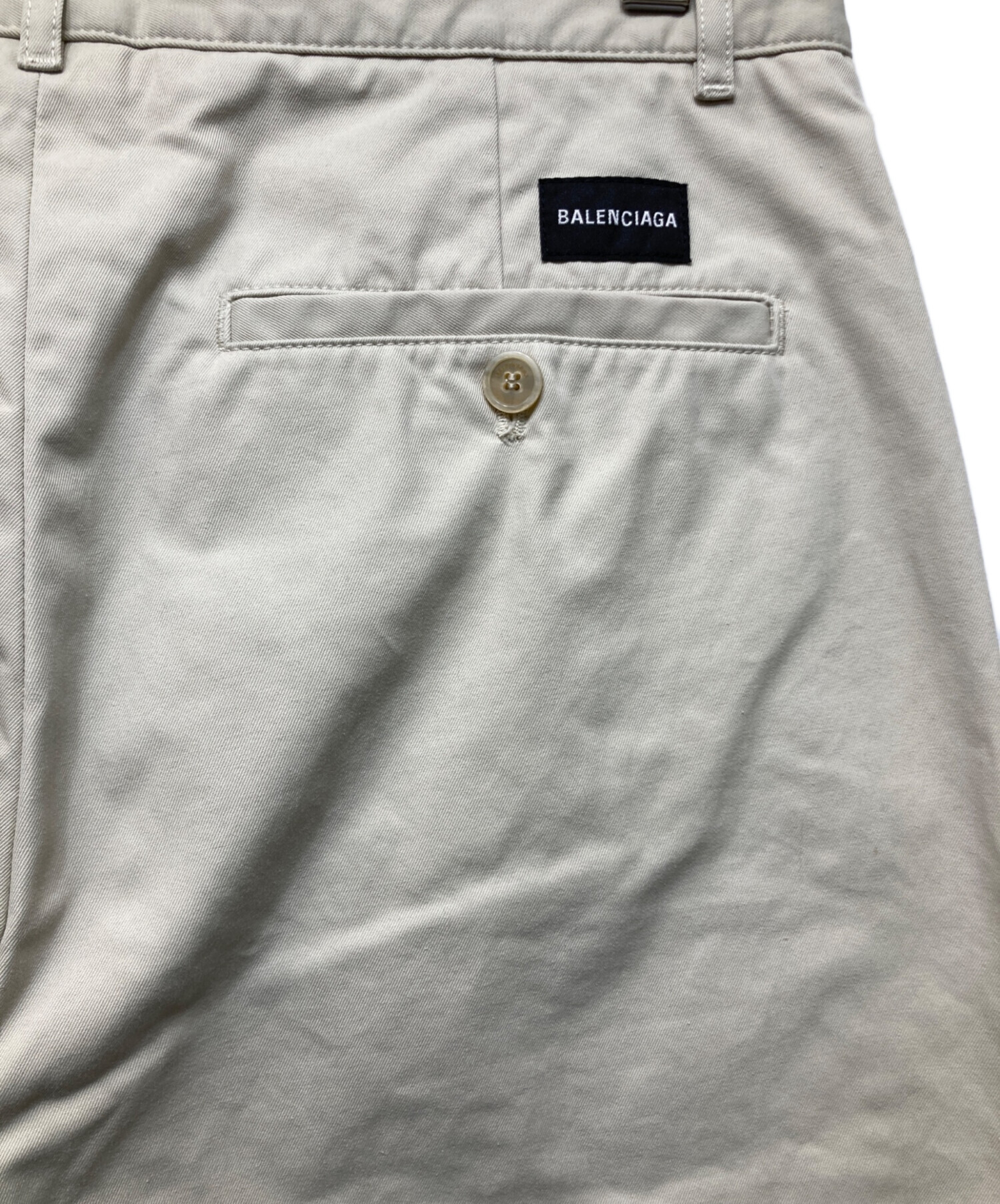 古着 BALENCIAGA バレンシアガ チノパンツ 46 グレージュ メンズ BALENCIAGA バレンシアガ チノパンツ 46 グレージュ メンズ | ヤマダ