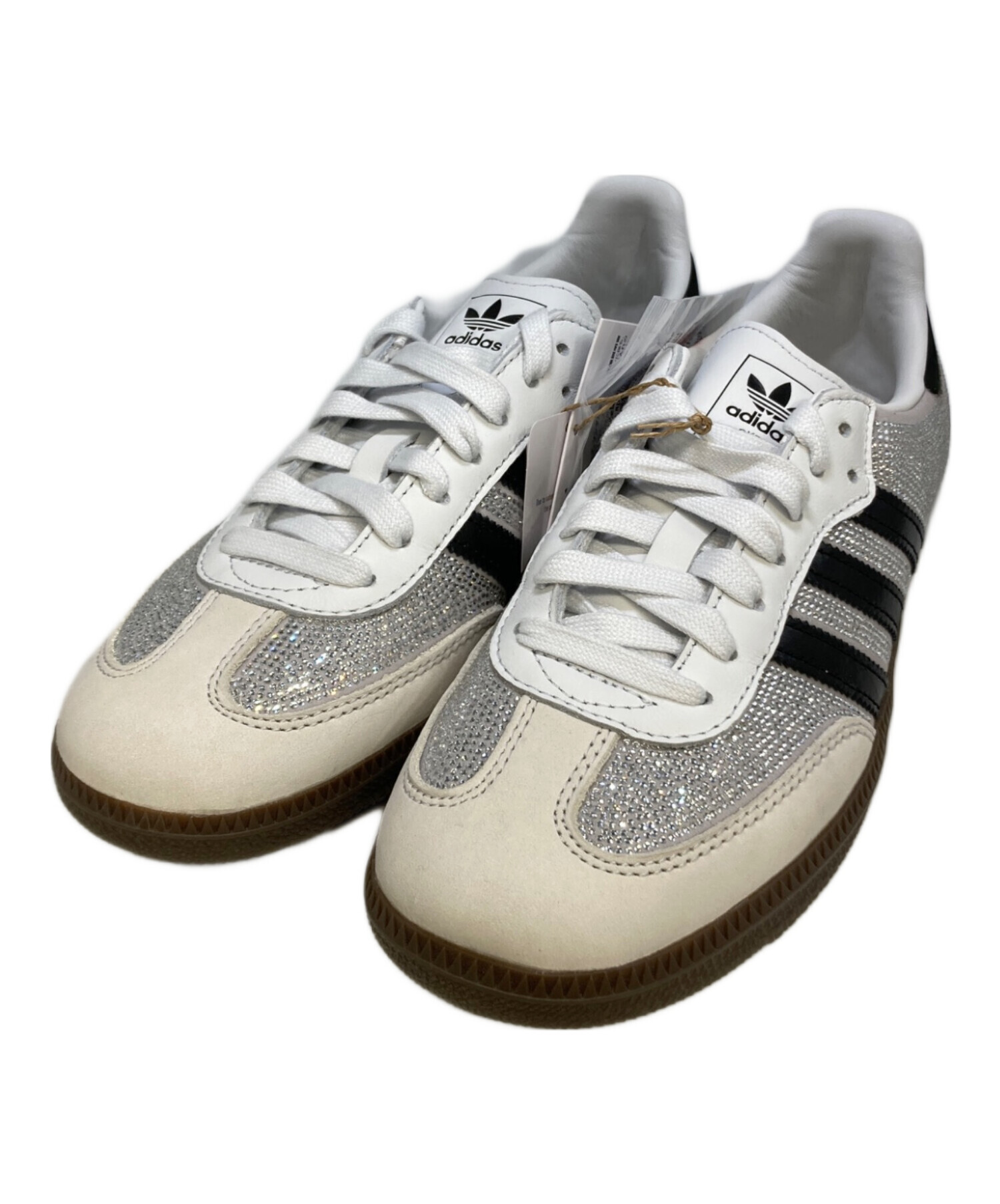 中古・古着通販】adidas (アディダス) SAMBA OG シルバー×ホワイト 