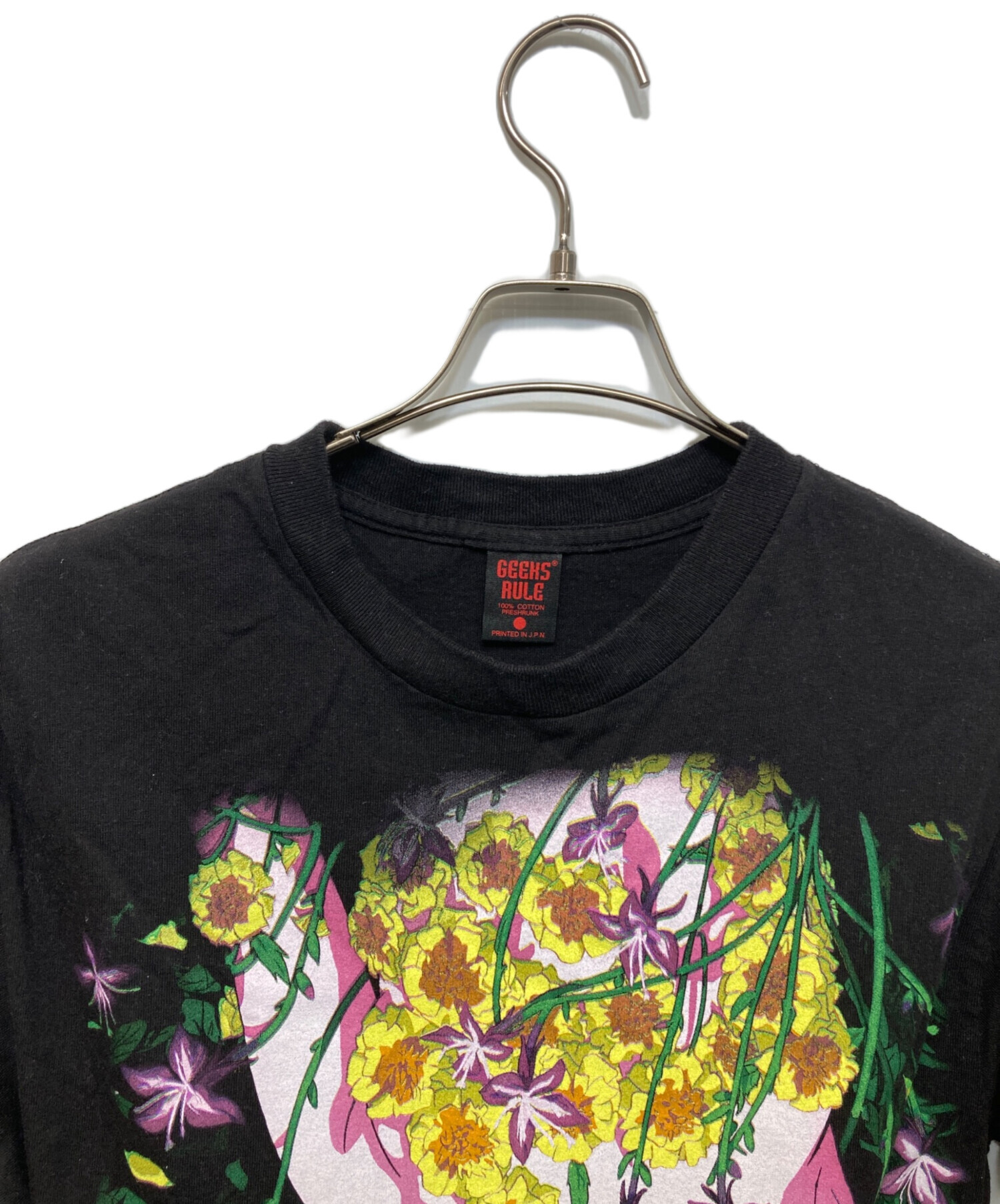 中古・古着通販】GEEKS RULE (ギークスルール) レゼTEE ブラック