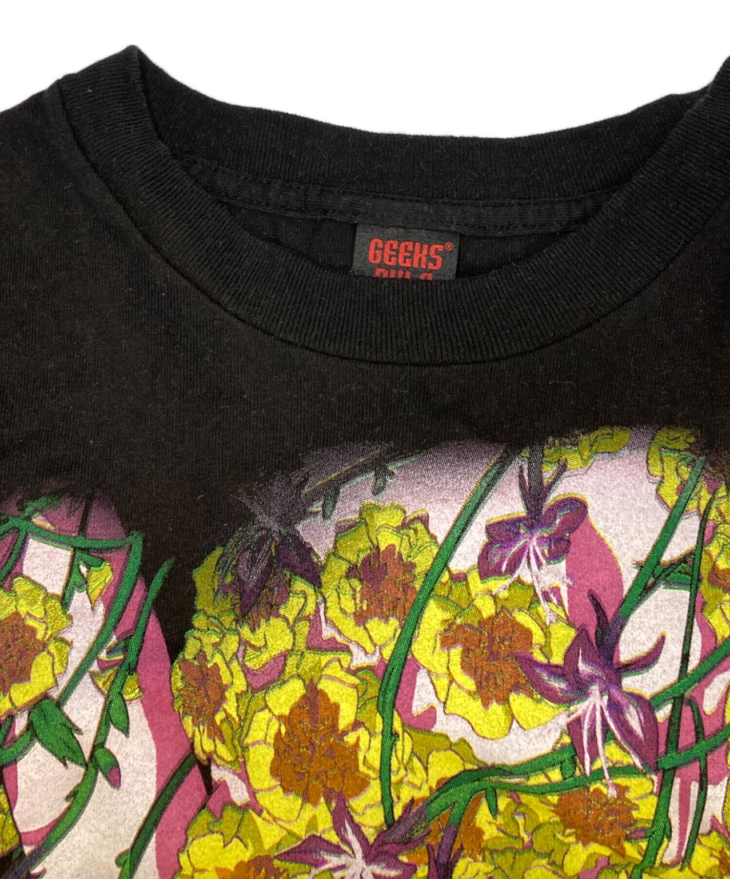 中古・古着通販】GEEKS RULE (ギークスルール) レゼTEE ブラック