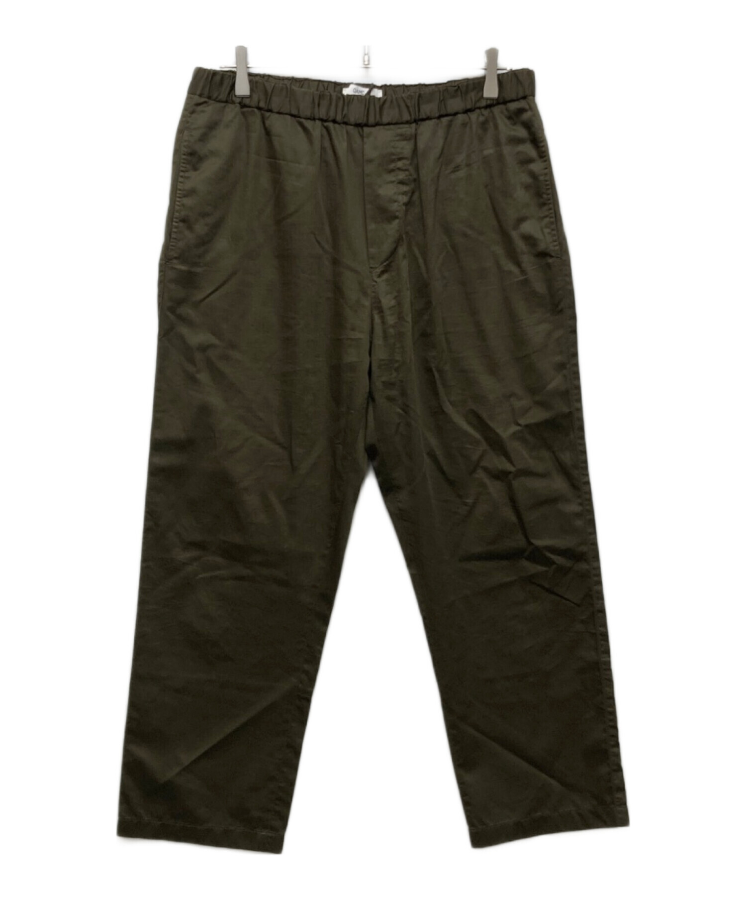 OAMC スラックス オリーブ カーキ 中古・古着通販】OAMC (オーエーエムシー) Cropped Drawcord Trousers