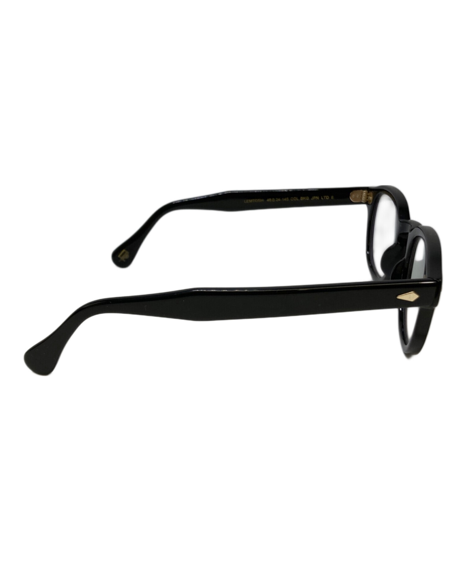 中古・古着通販】MOSCOT (モスコット) 眼鏡 ブラック サイズ:46□24 
