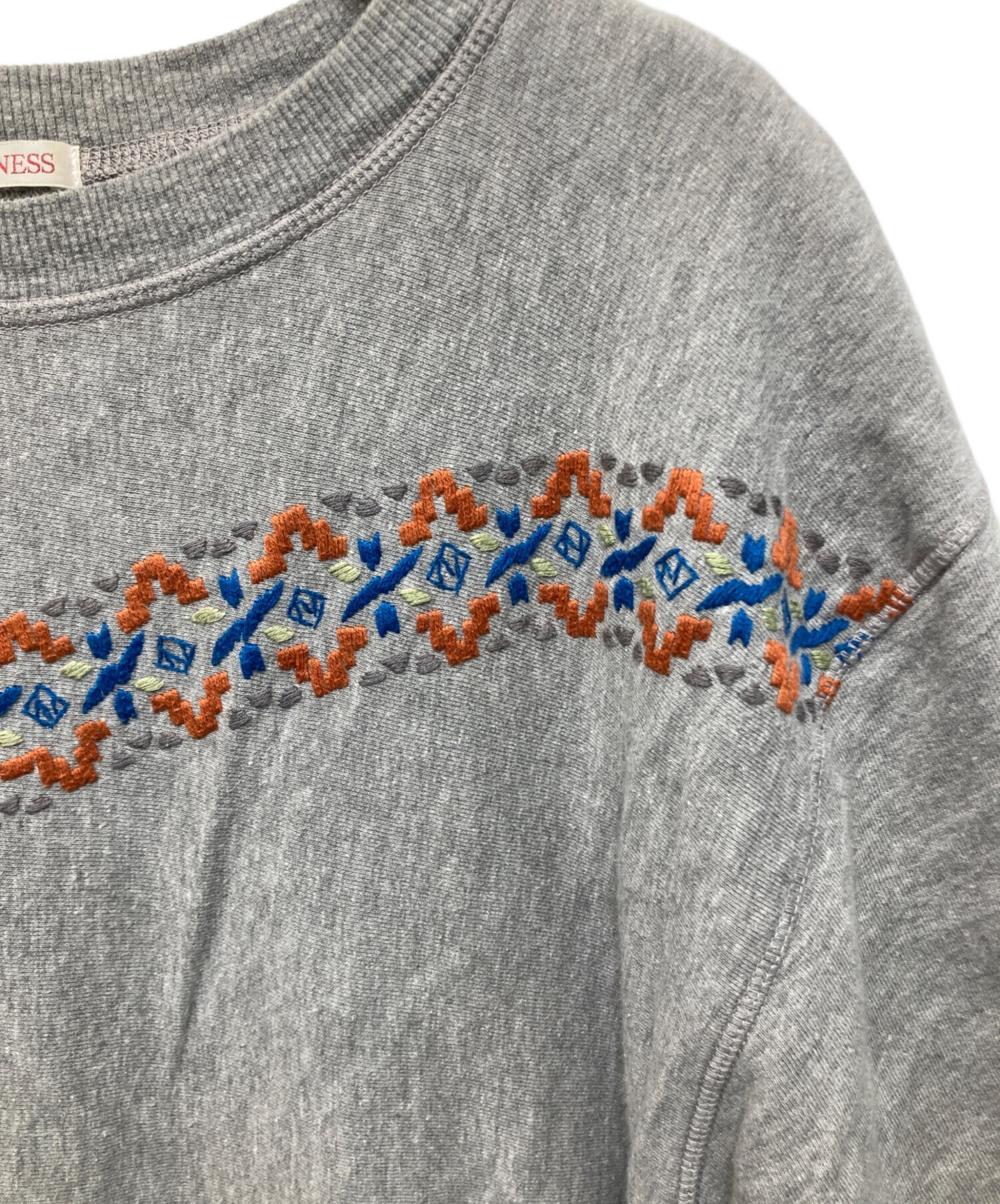 中古・古着通販】NICENESS (ナイスネス) SHANKER スウェットTee グレー