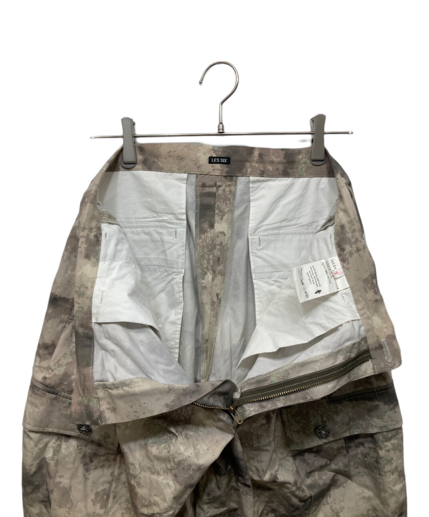 パンツ LESSIX /THIRDWAYFIELDPANTS- ILLEGAL CAMO 中古・古着通販】LES SIX (レ シス) dangerous camo weird pants