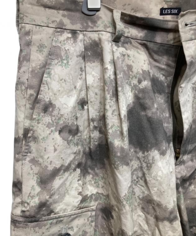 中古・古着通販】LES SIX (レ シス) dangerous camo weird pants