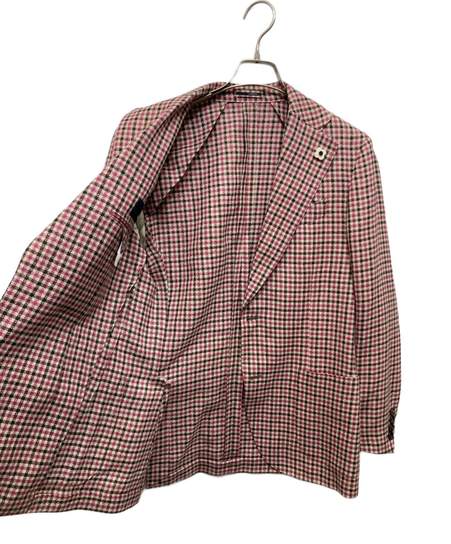 中古・古着通販】LARDINI (ラルディーニ) ウール/シルク ガンクラブ 