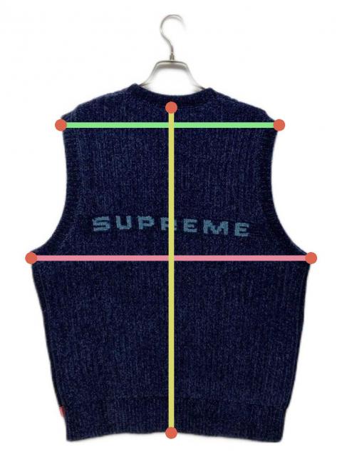 中古・古着通販】Supreme (シュプリーム) CHENILLE SWEATER VEST