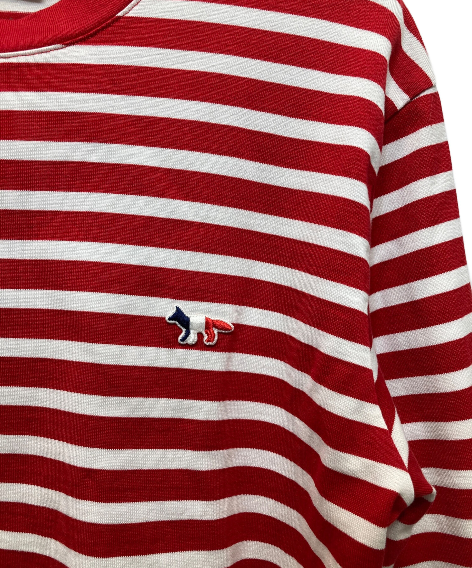 中古・古着通販】maison kitsune (メゾンキツネ) TRICOLOR FOX PATCH