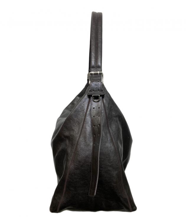 未使用品 LEMAIRE ルメール BELTED トートバッグ ラージ 中古・古着通販】LEMAIRE (ルメール) BELTED トートバッグ ブラック
