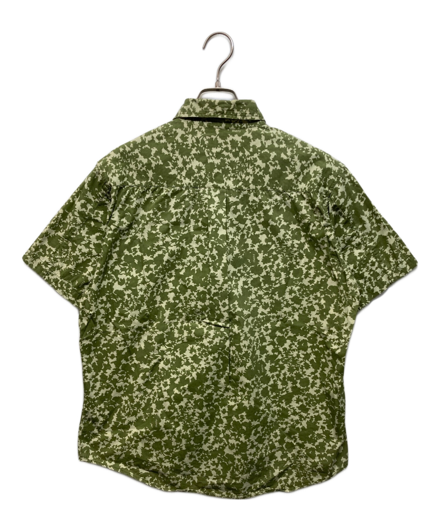 中古・古着通販】stussy (ステューシー) 半袖シャツ グリーン サイズ