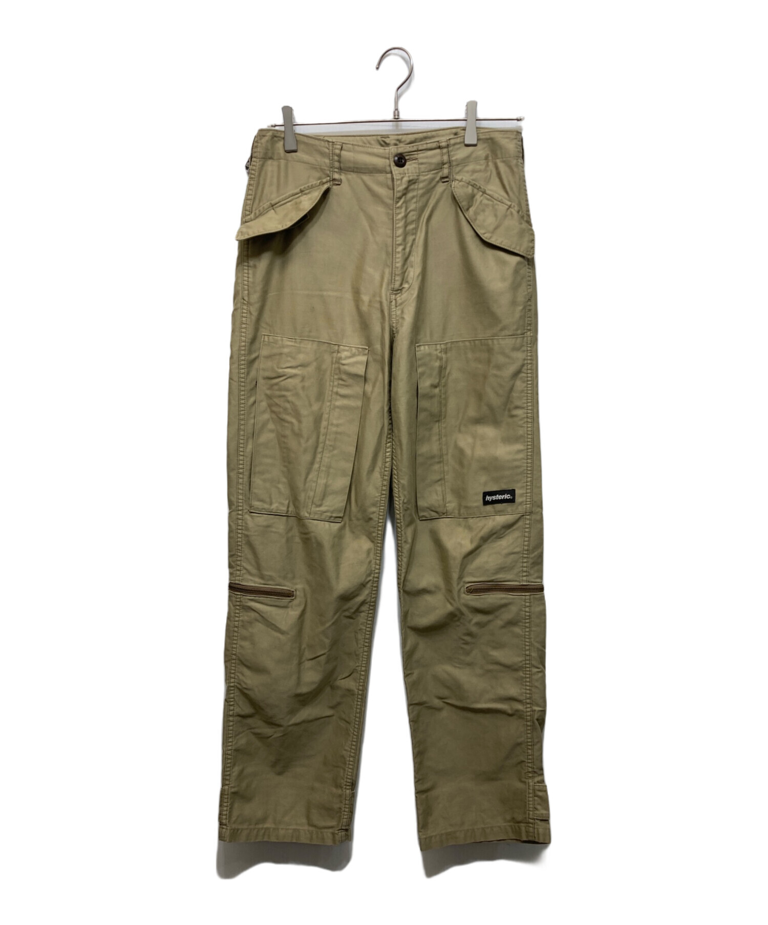 90s HYSTERIC GLAMOUR カーゴパンツ size M beige 中古・古着通販】Hysteric Glamour (ヒステリックグラマー) ワーク