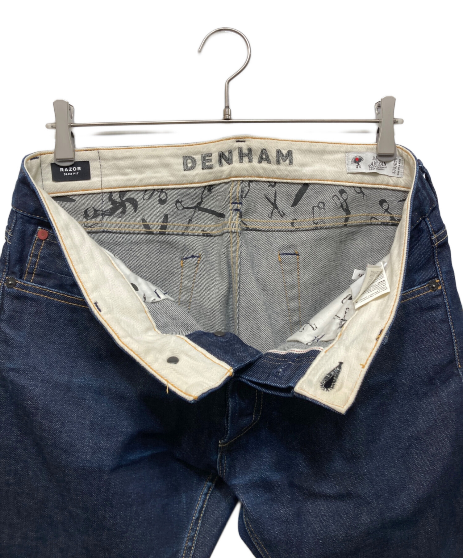 中古・古着通販】Denham (デンハム) デニムパンツ インディゴ サイズ