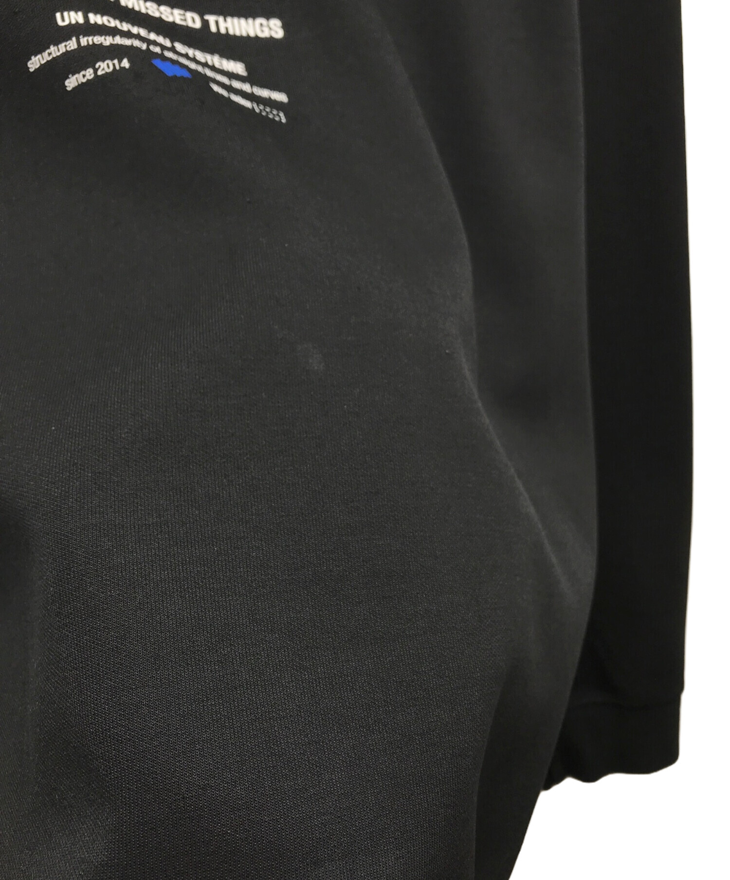 中古・古着通販】ADER error (アーダーエラー) スウェット ブラック