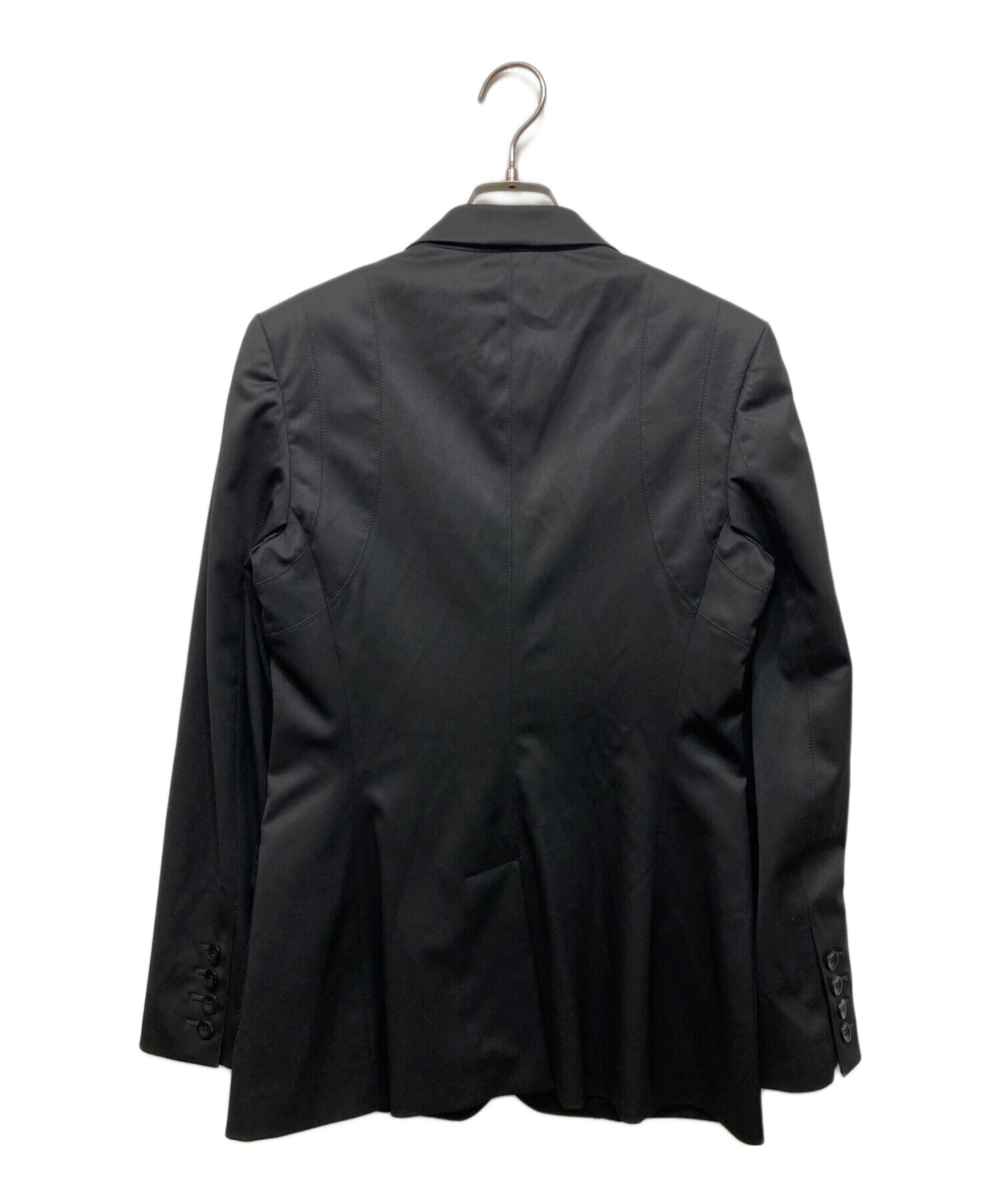 STELLA McCARTNEY テーラードジャケット 36(XS位) 黒 【古着