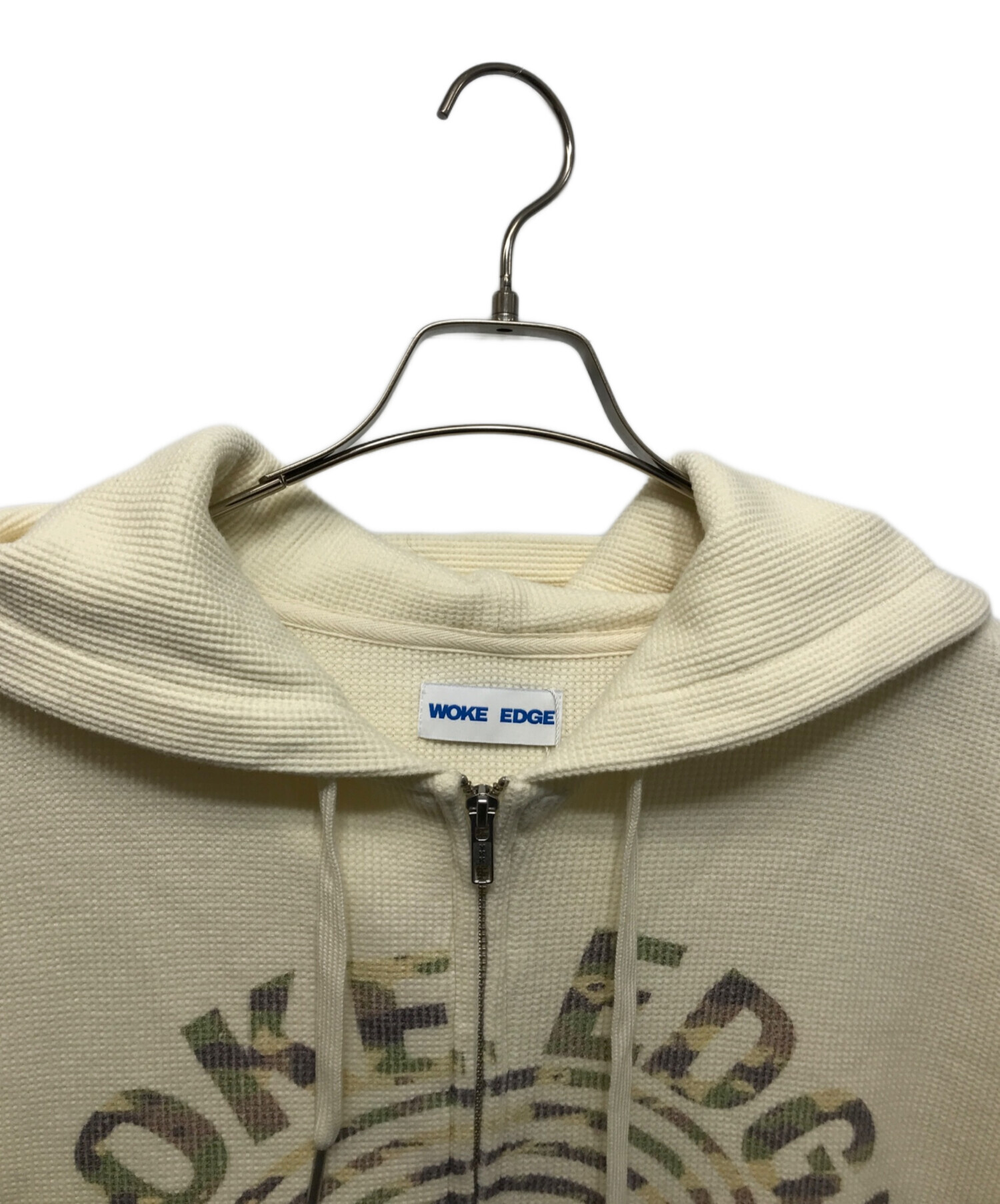 中古・古着通販】WOKE EDGE (ウォーク エッジ) thermal zip hoodie