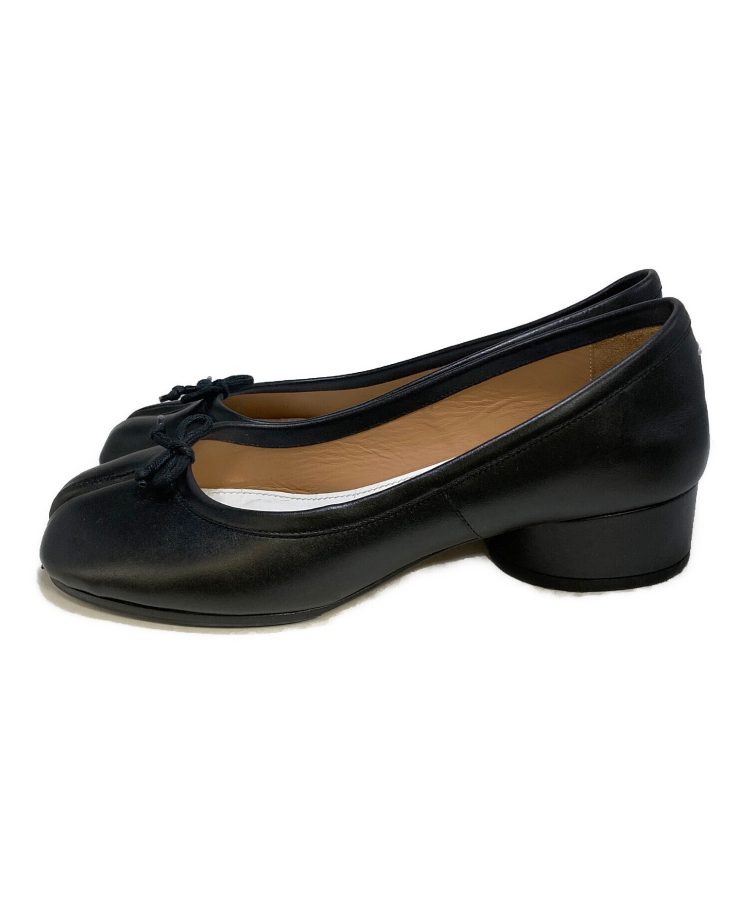 Maison Margiela 足袋バレエシューズ ブラック　37 中古・古着通販】Maison Margiela (メゾンマルジェラ) 足袋バレエ
