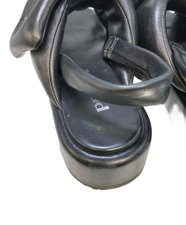 中古・古着通販】PRADA (プラダ) パデットナッパレザーサンダル
