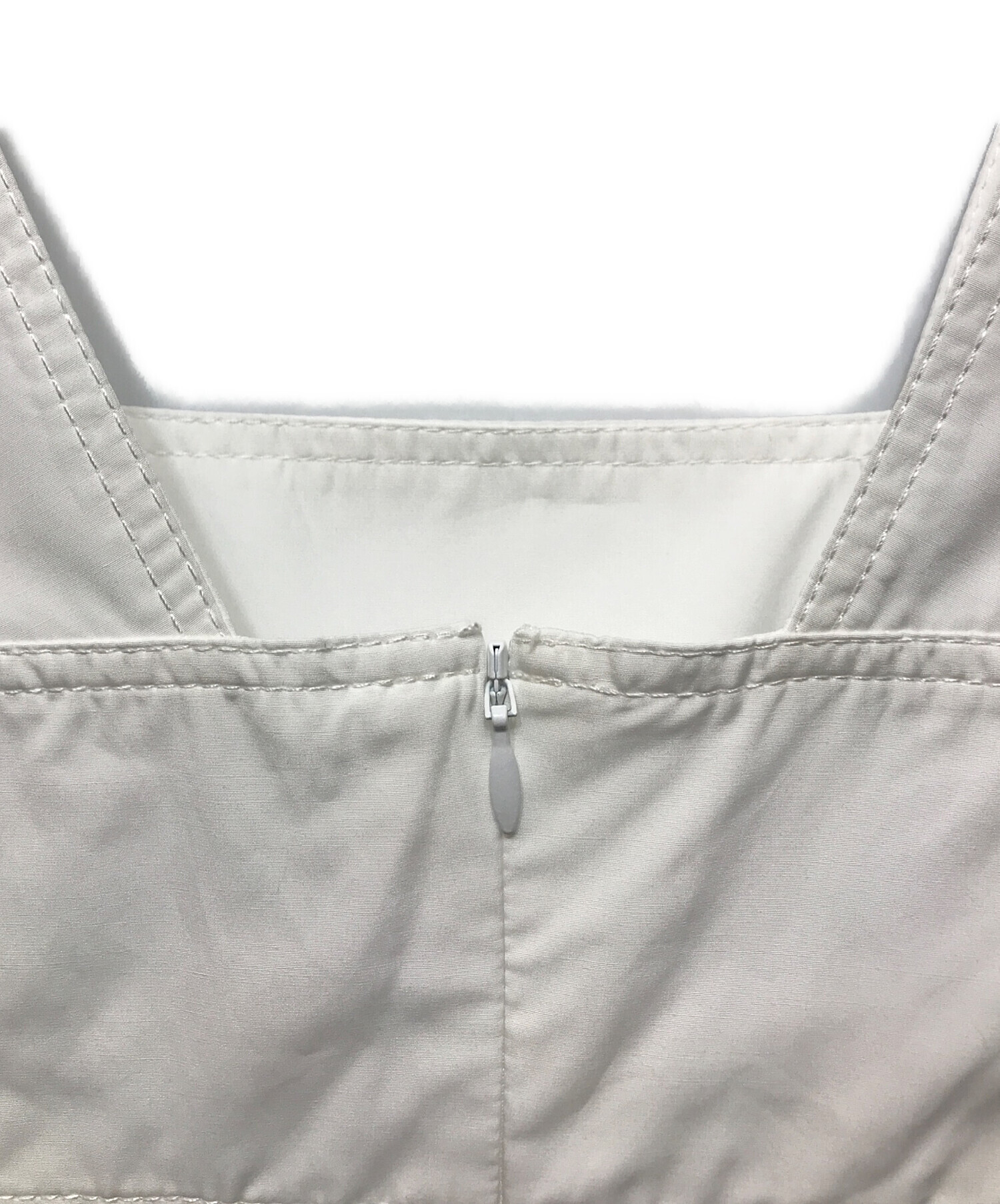 中古・古着通販】OHGA (オオガ) EMPIRE TOPS ホワイト サイズ:F 未使用