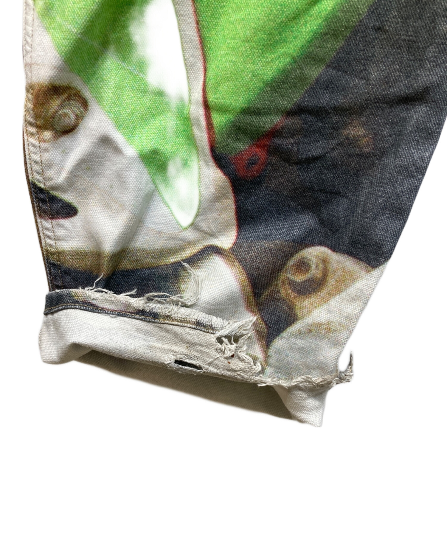 中古・古着通販】stussy (ステューシー) WORK PANT CANVAS BAJA PRINT