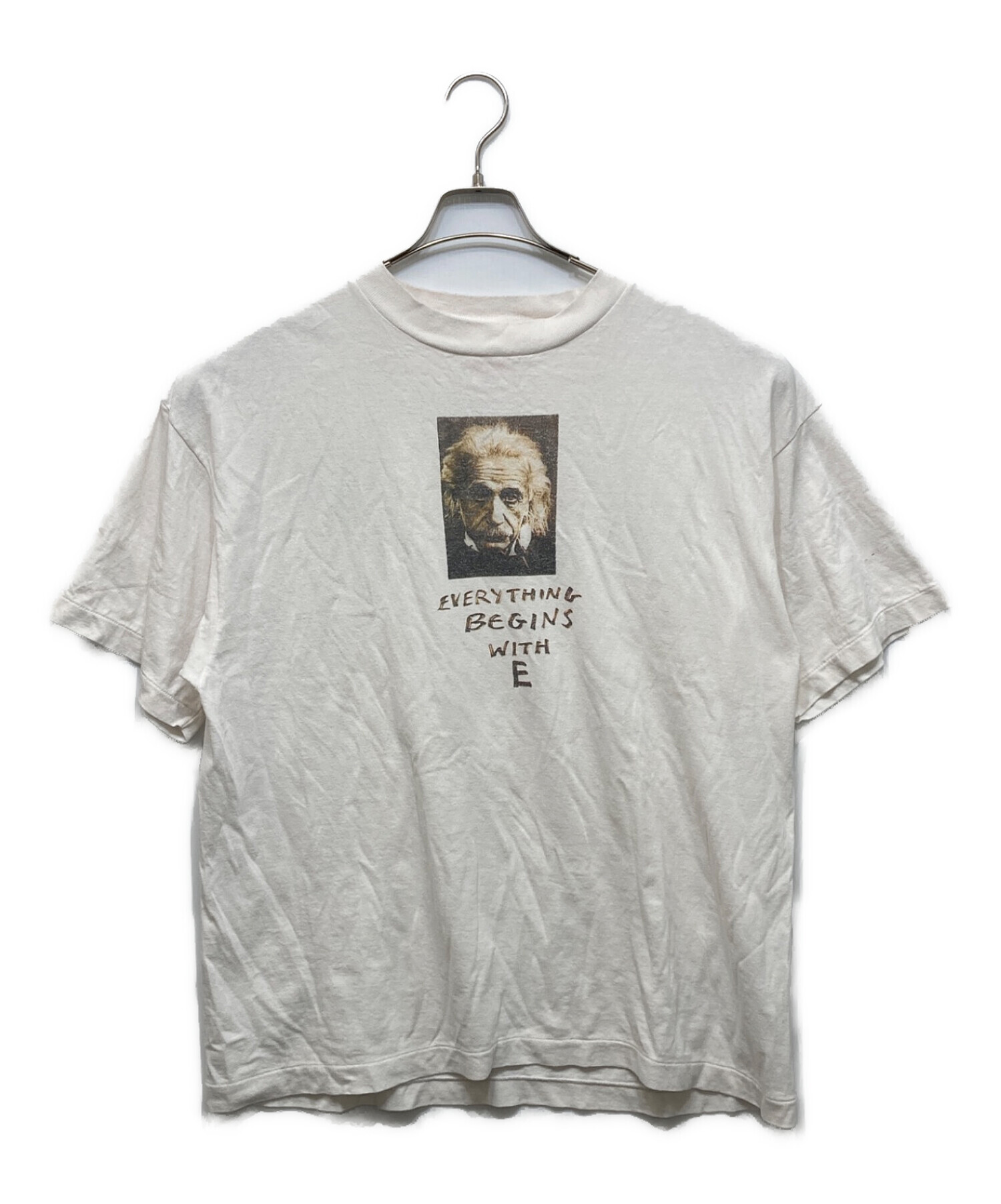 新作　SAINT MICHAEL JR_SS T-SHIRT E/WHITE 中古・古着通販】SAINT MICHAEL (セントマイケル) 26ss JR_SS T-SHIRT