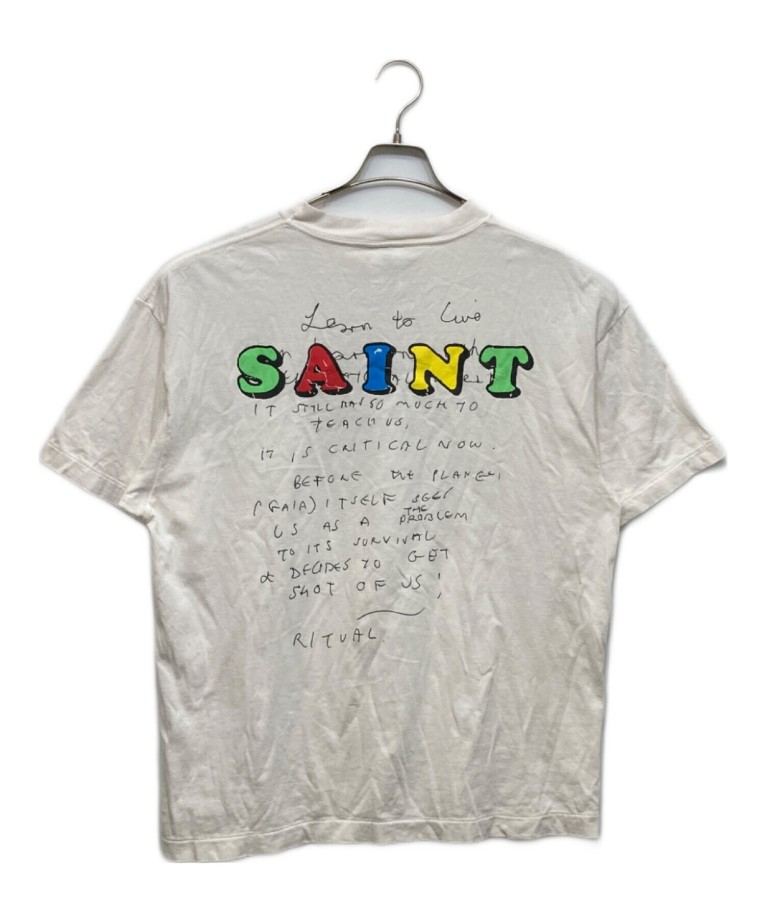 中古・古着通販】SAINT MICHAEL (セントマイケル) JR SS T-SHIRT/E