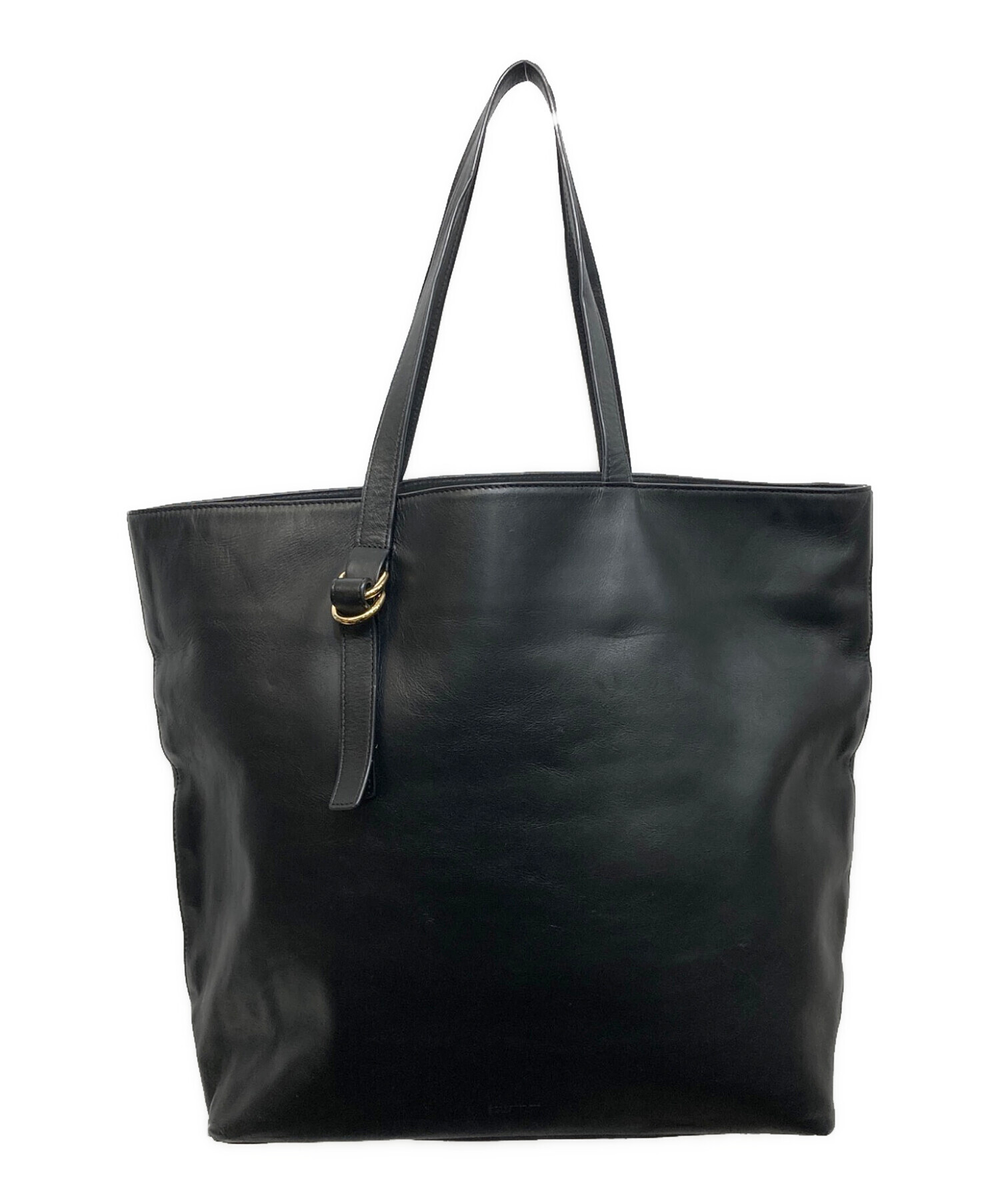 本物 ジル サンダー JIL SANDER 2WAY ショルダーバッグ ハンドバッグ レザー ネイビー バッグ 中古 中古・古着通販】JIL SANDER NAVY (ジルサンダー ネイビー) レザー