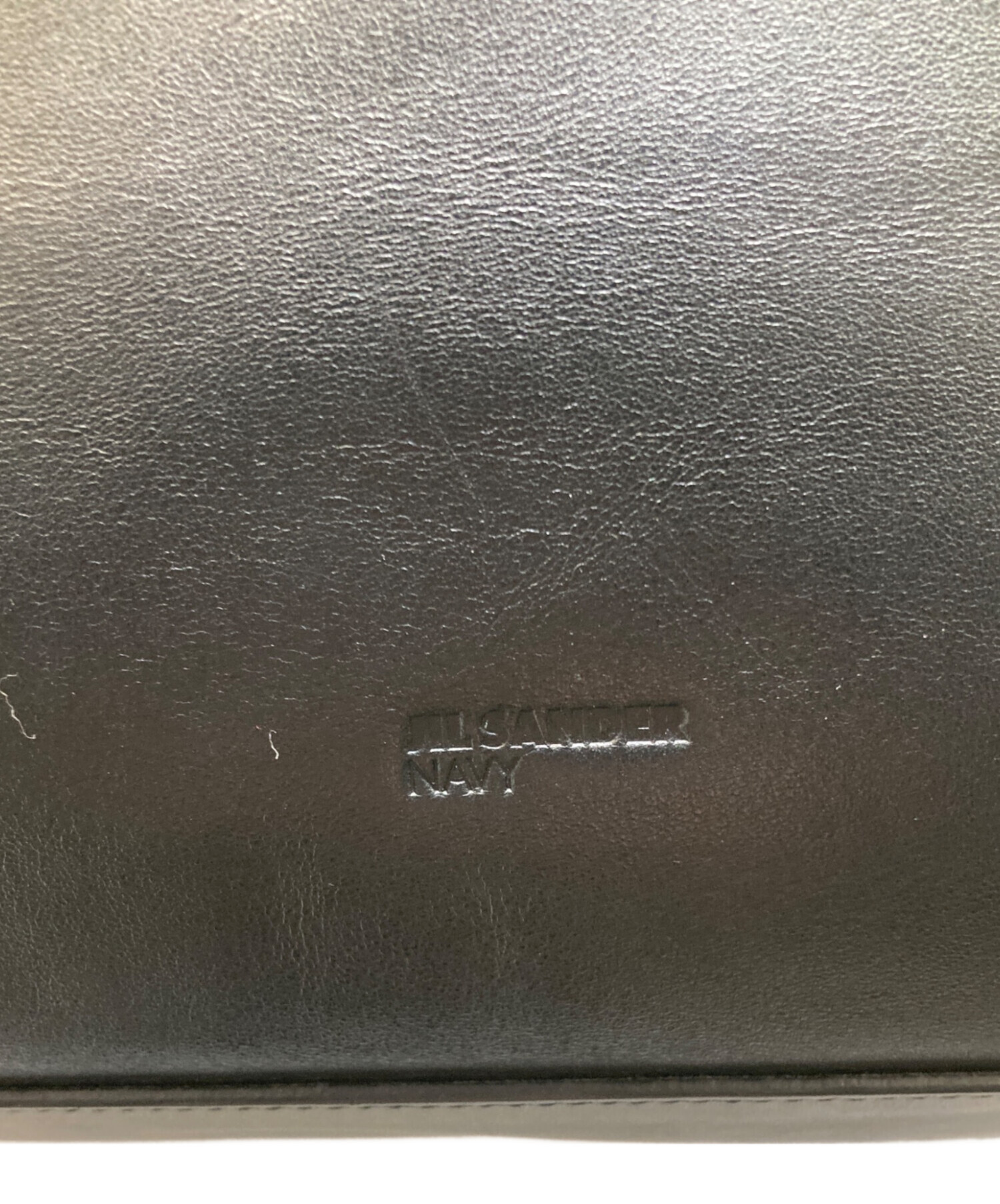 中古・古着通販】JIL SANDER NAVY (ジルサンダー ネイビー) レザー