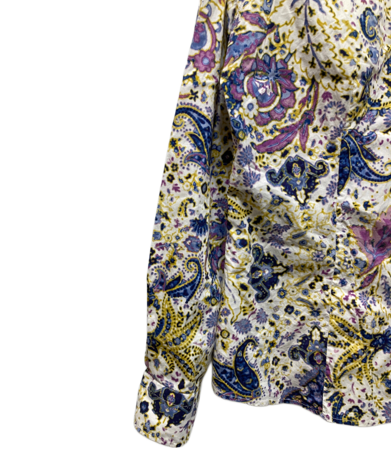 中古・古着通販】ETRO (エトロ) ペイズリー柄シャツ マルチカラー