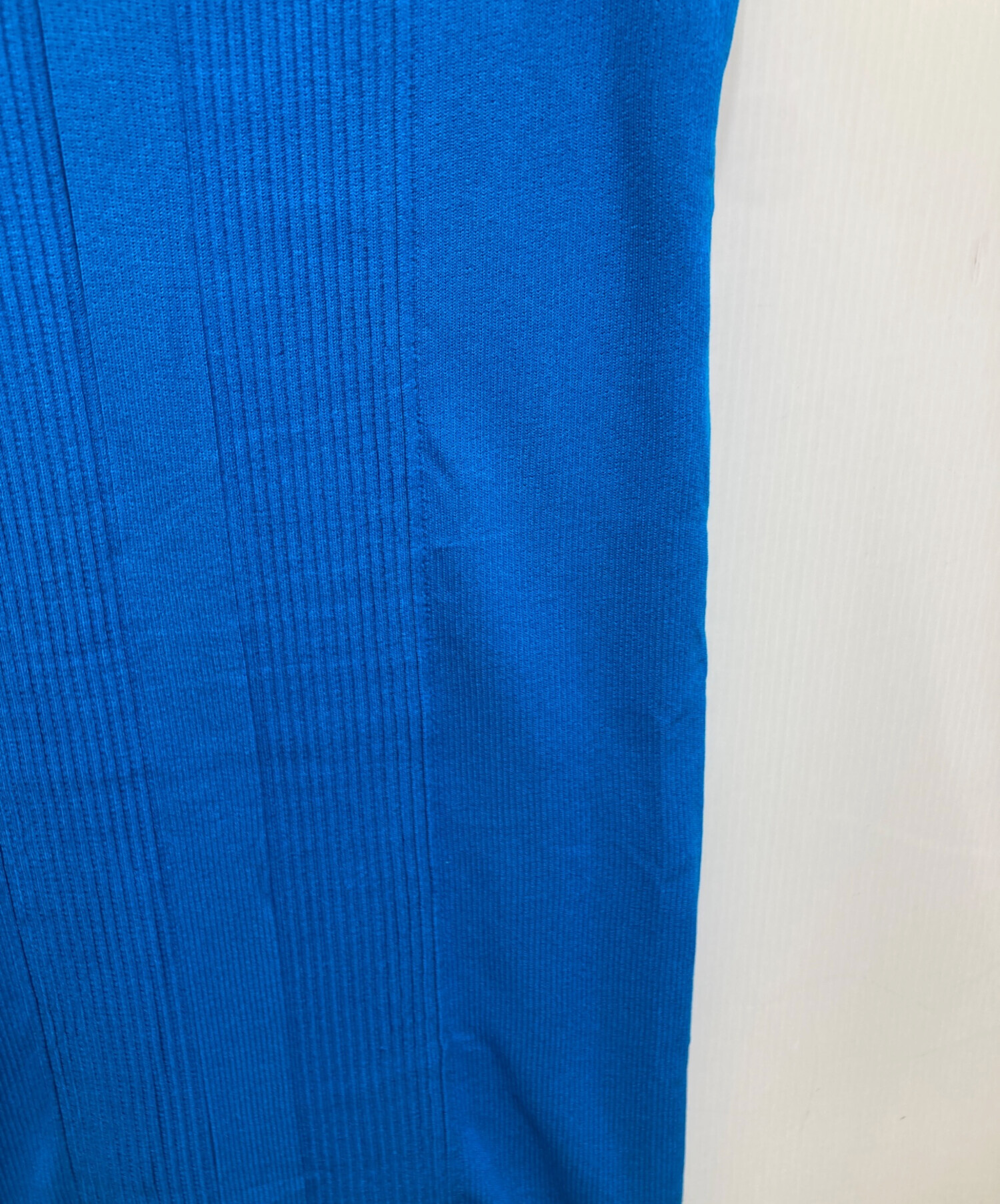 中古・古着通販】HERMES (エルメス) シルク混ワンピース ブルー サイズ
