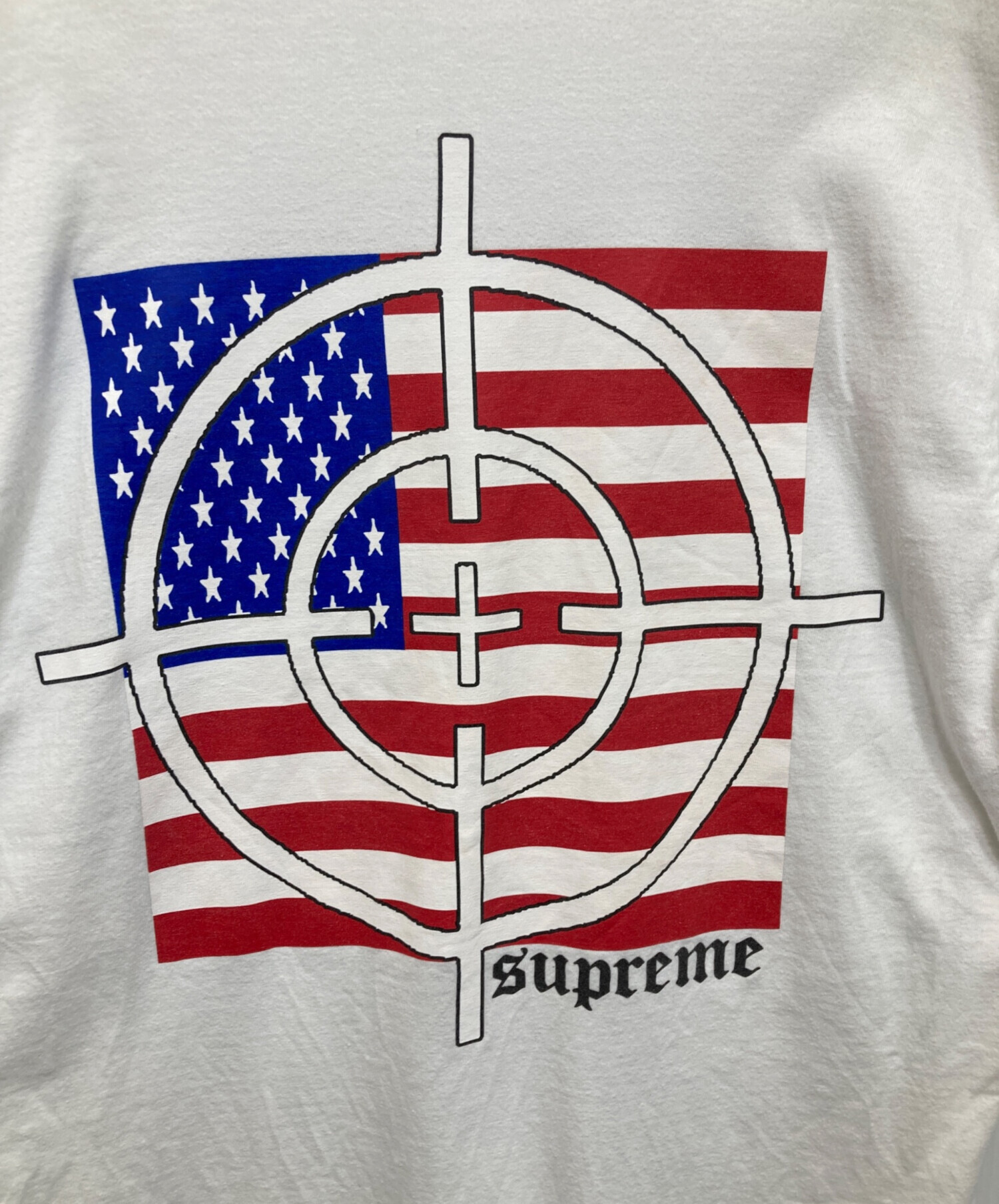 中古・古着通販】Supreme (シュプリーム) target tee ホワイト サイズ