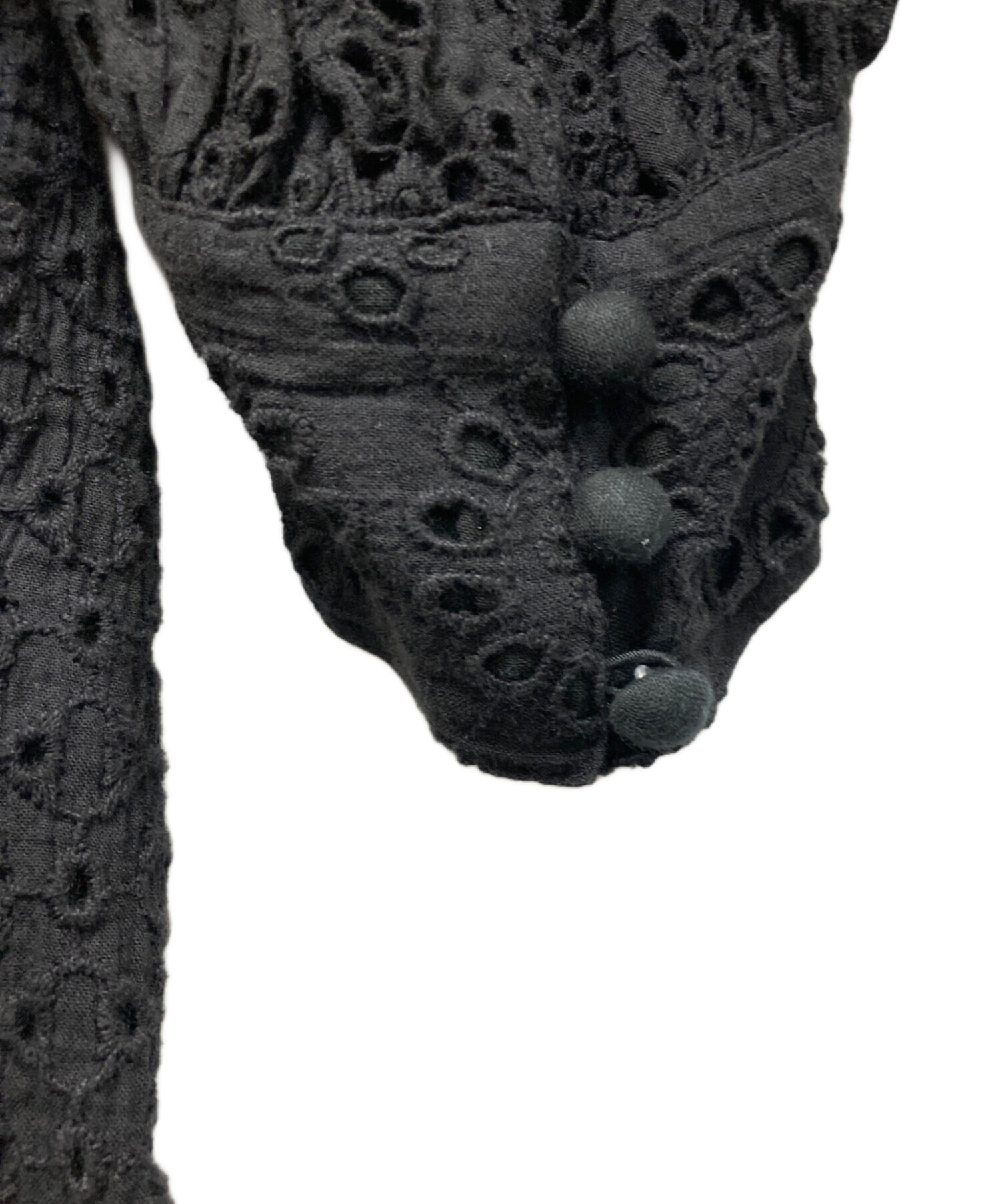 中古・古着通販】ne quittez pas (ヌキテパ) Cotton Hemla Mix Lace