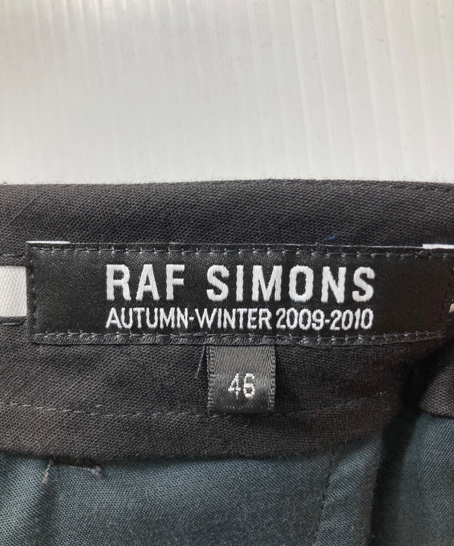 中古・古着通販】RAF SIMONS (ラフシモンズ) スラックス グレー サイズ