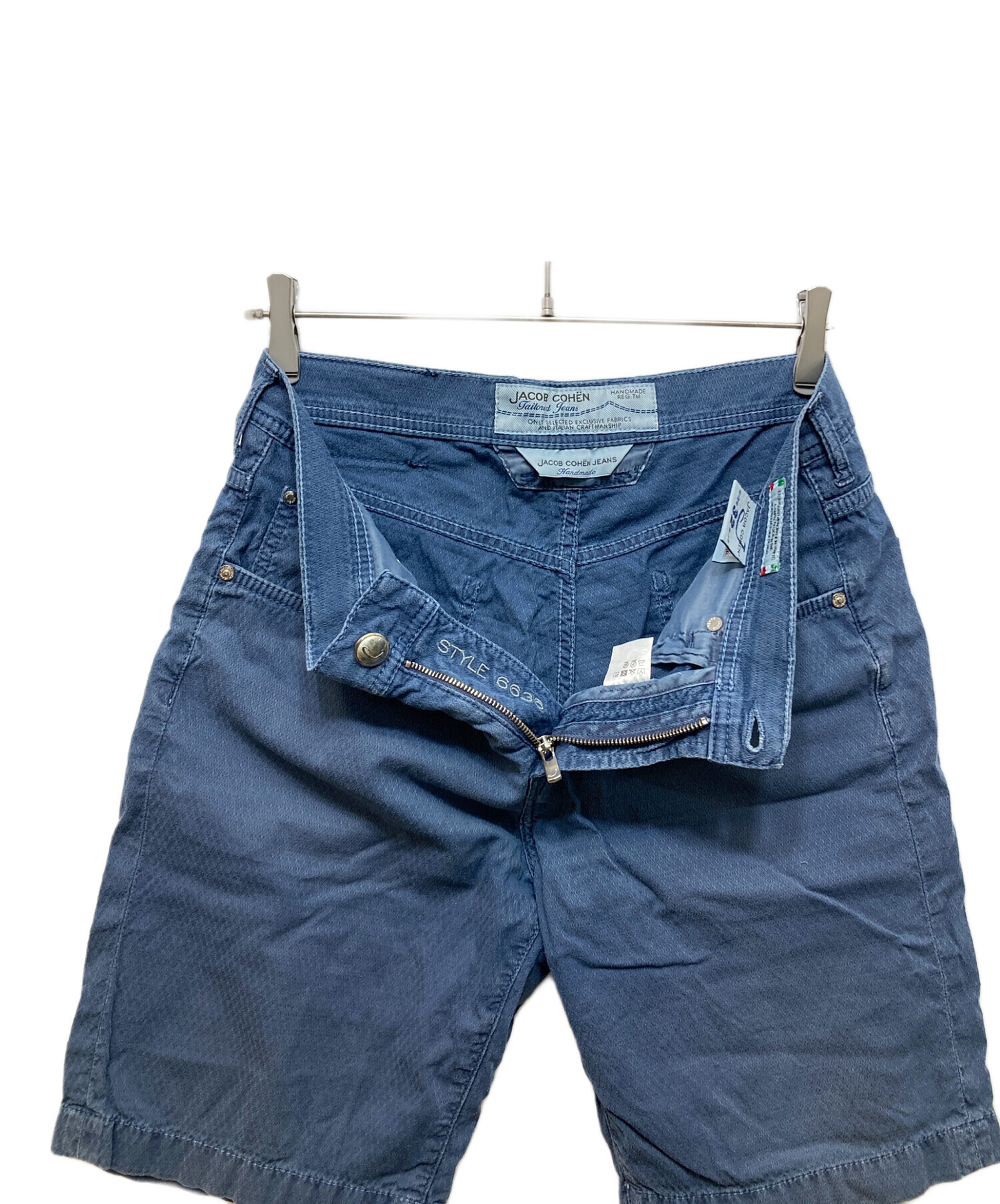 中古・古着通販】JACOB COHEN (ヤコブコーエン) ハーフパンツ ネイビー