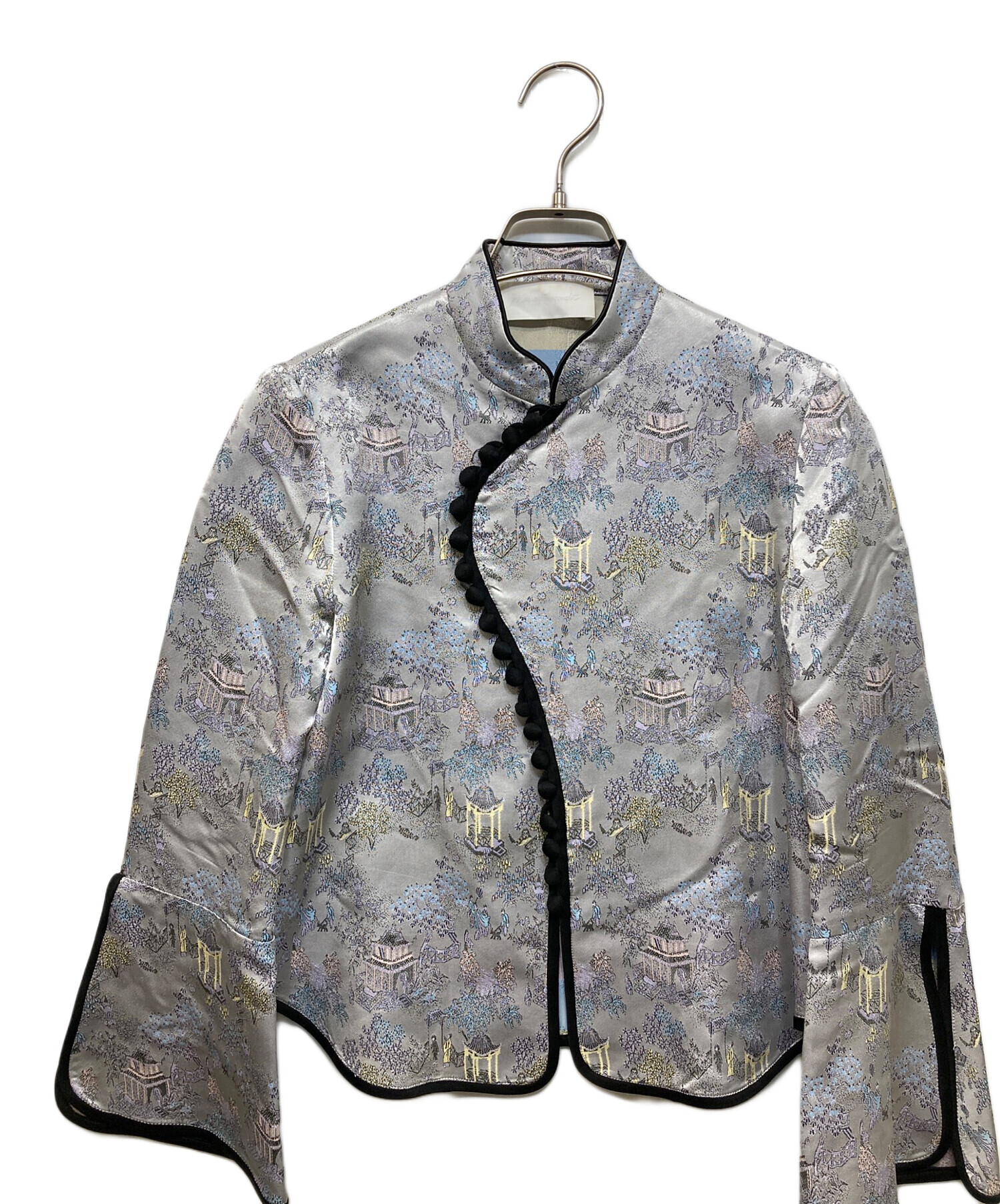 中古・古着通販】mame kurogouchi (マメクロゴウチ) MANDARIN JACQUARD 
